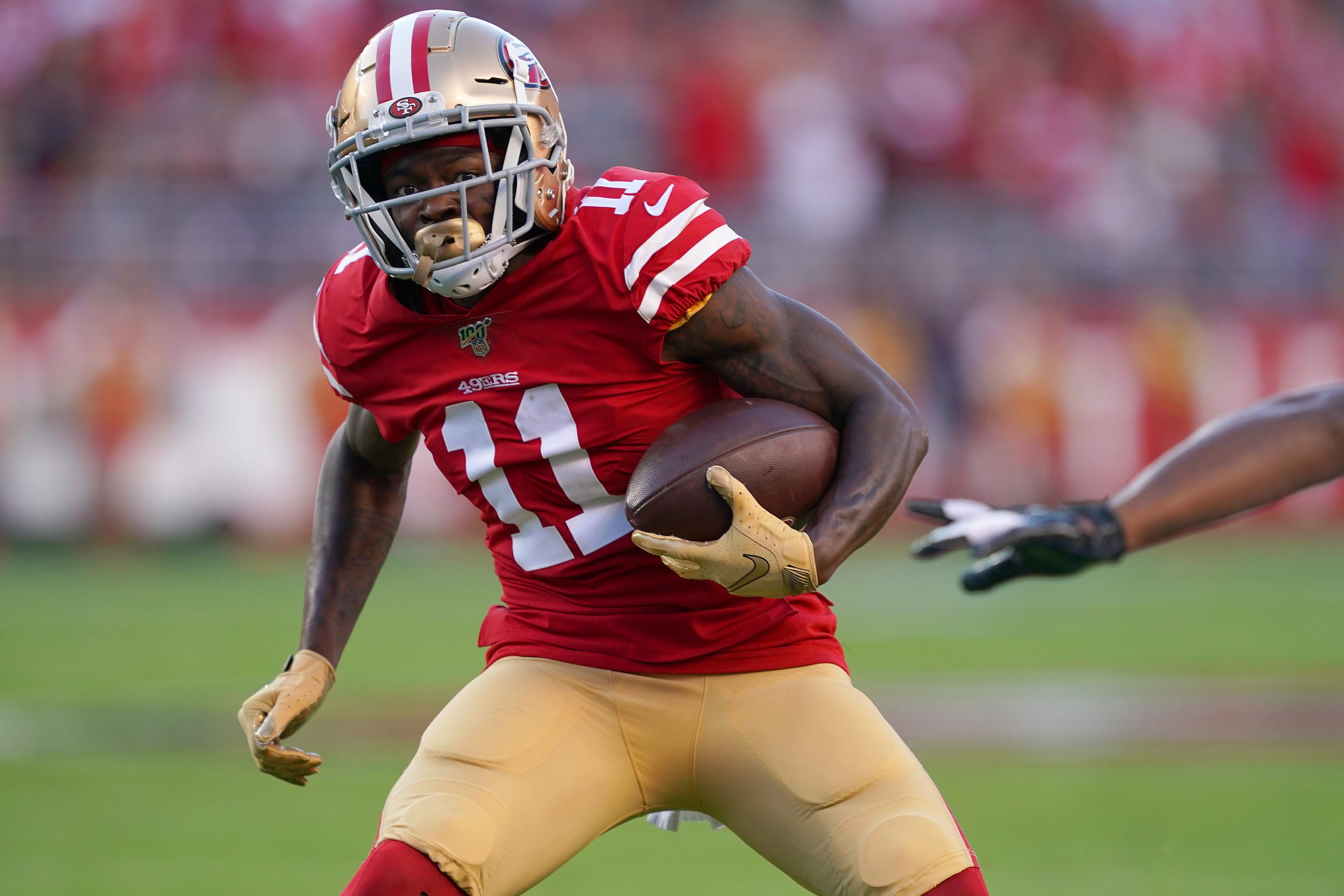 49ers look to trade Marquise Goodwin as his time with team appears