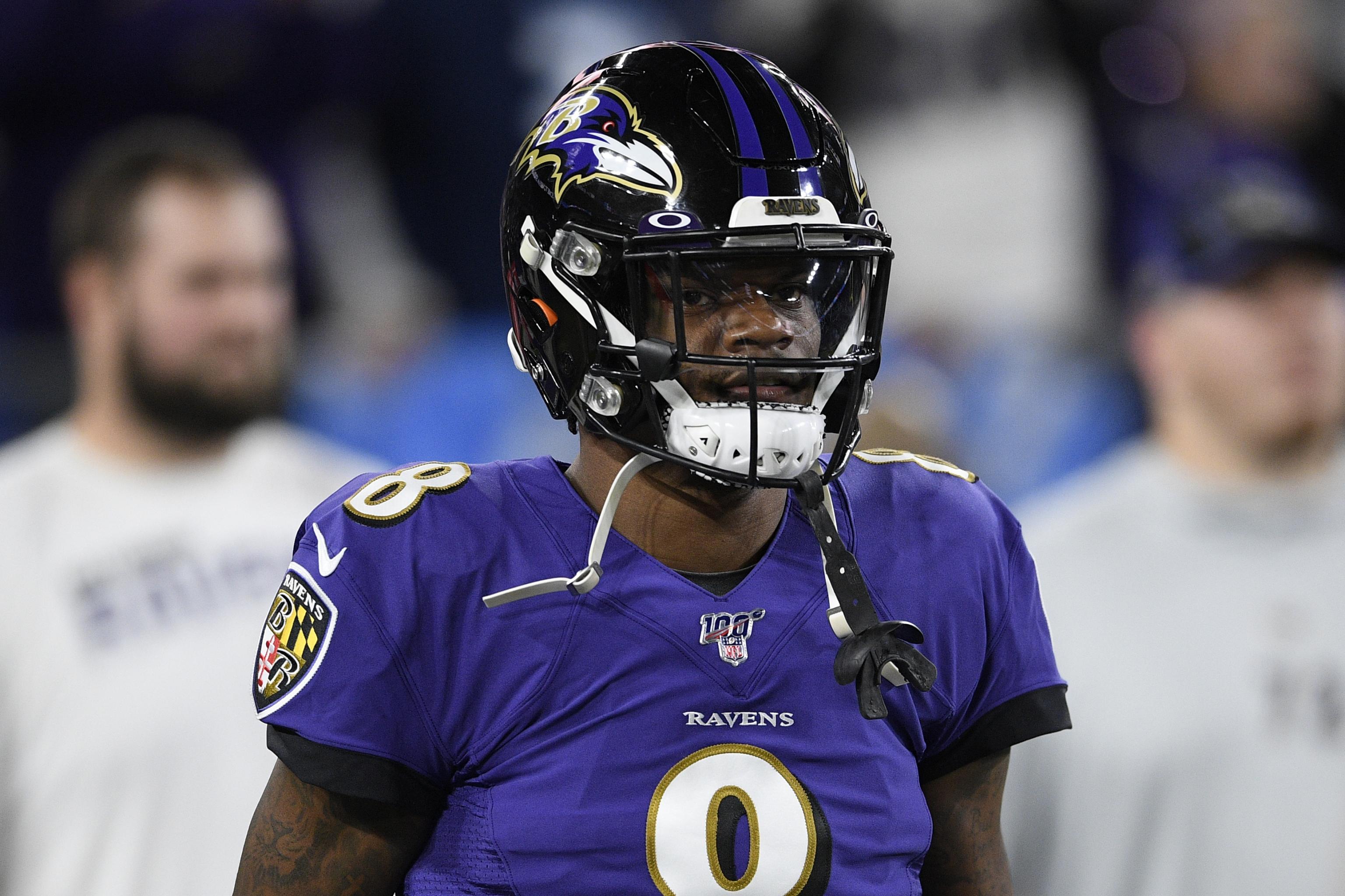 Ravens' Lamar Jackson sues  for allegedly hurting brand while listing  unlicensed apparel on website