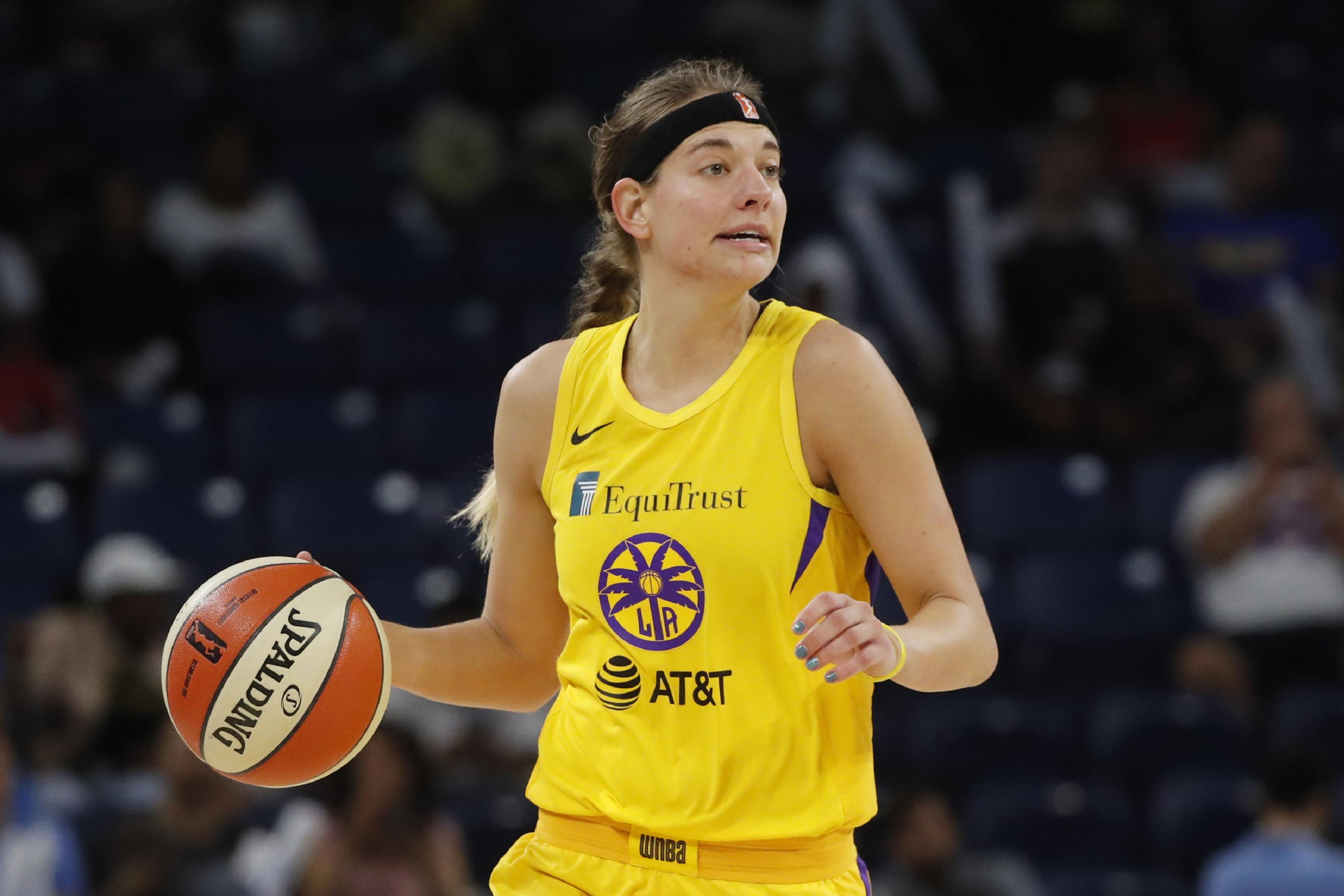 L.A. Sparks player Sydney Wiese tests positive for COVID-19, in