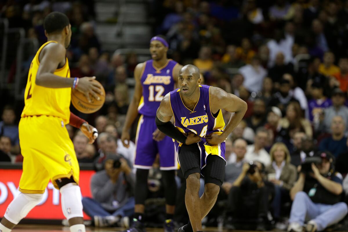 Nets' Kyrie Irving Talks About Kobe Bryant Blocking His Shot: 'I Wasn't Ready' | Bleacher Report ...