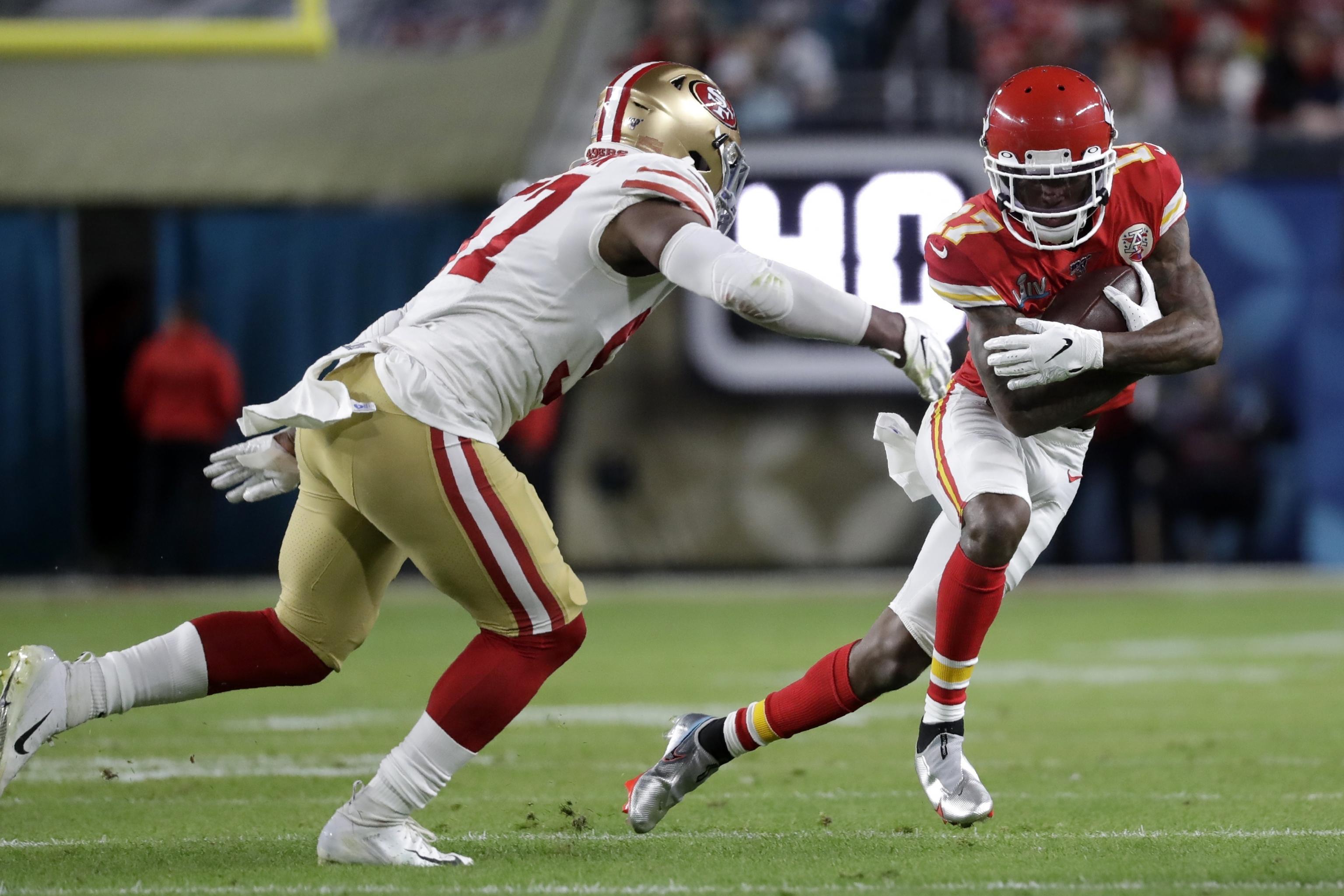 Chiefs WR Mecole Hardman is showing signs of development