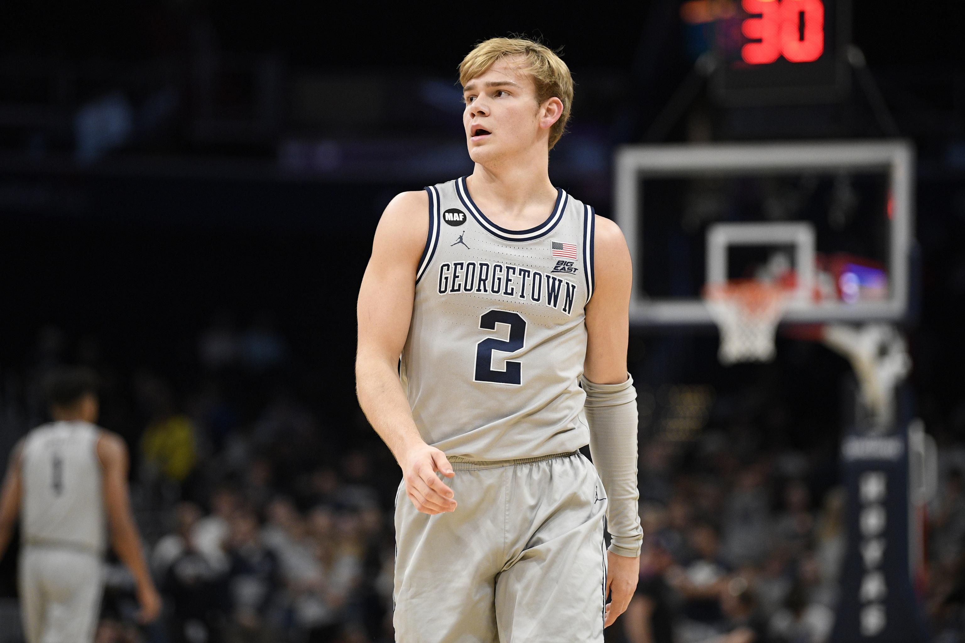 Georgetown freshman Mac McClung is electrifying, dynamic — and white