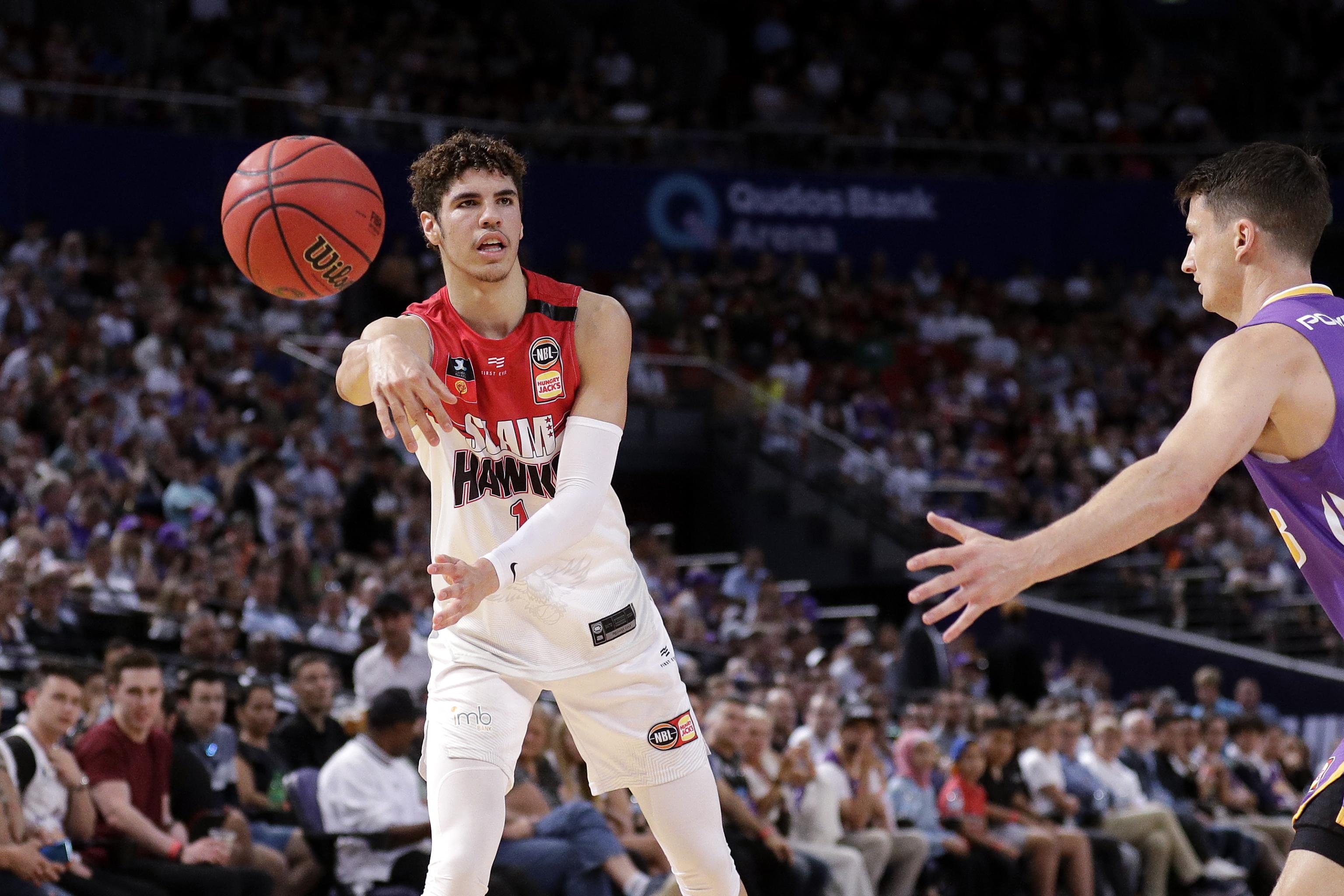 Photos: Projected top NBA Draft pick LaMelo Ball in high school