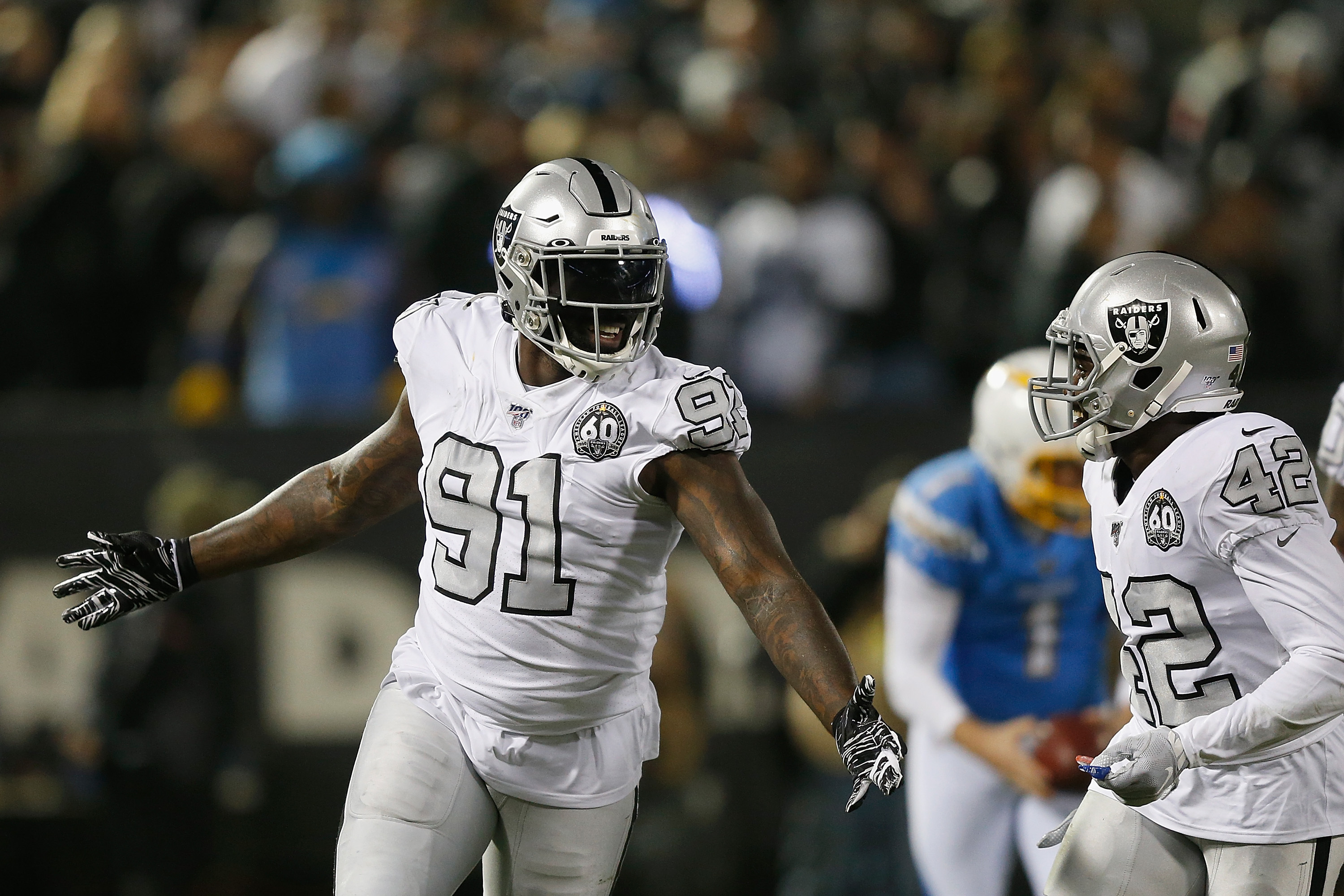 Raiders' Benson Mayowa — in a career year — 'energizes' the pass rush