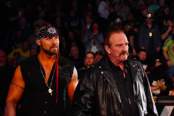 Lance Archer with Jake Roberts