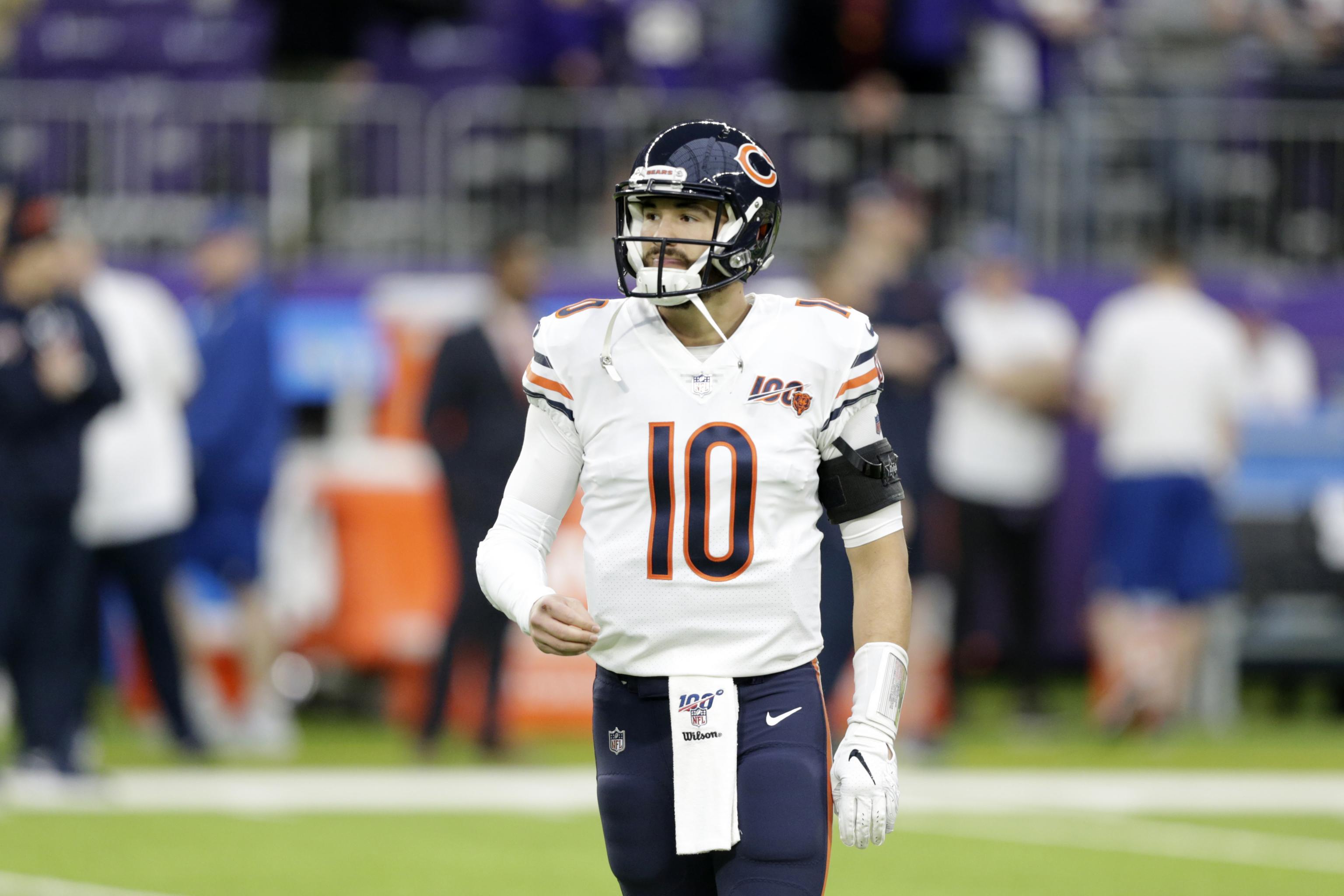 Bears plan 'open competition' between QBs Nick Foles, Mitch Trubisky 