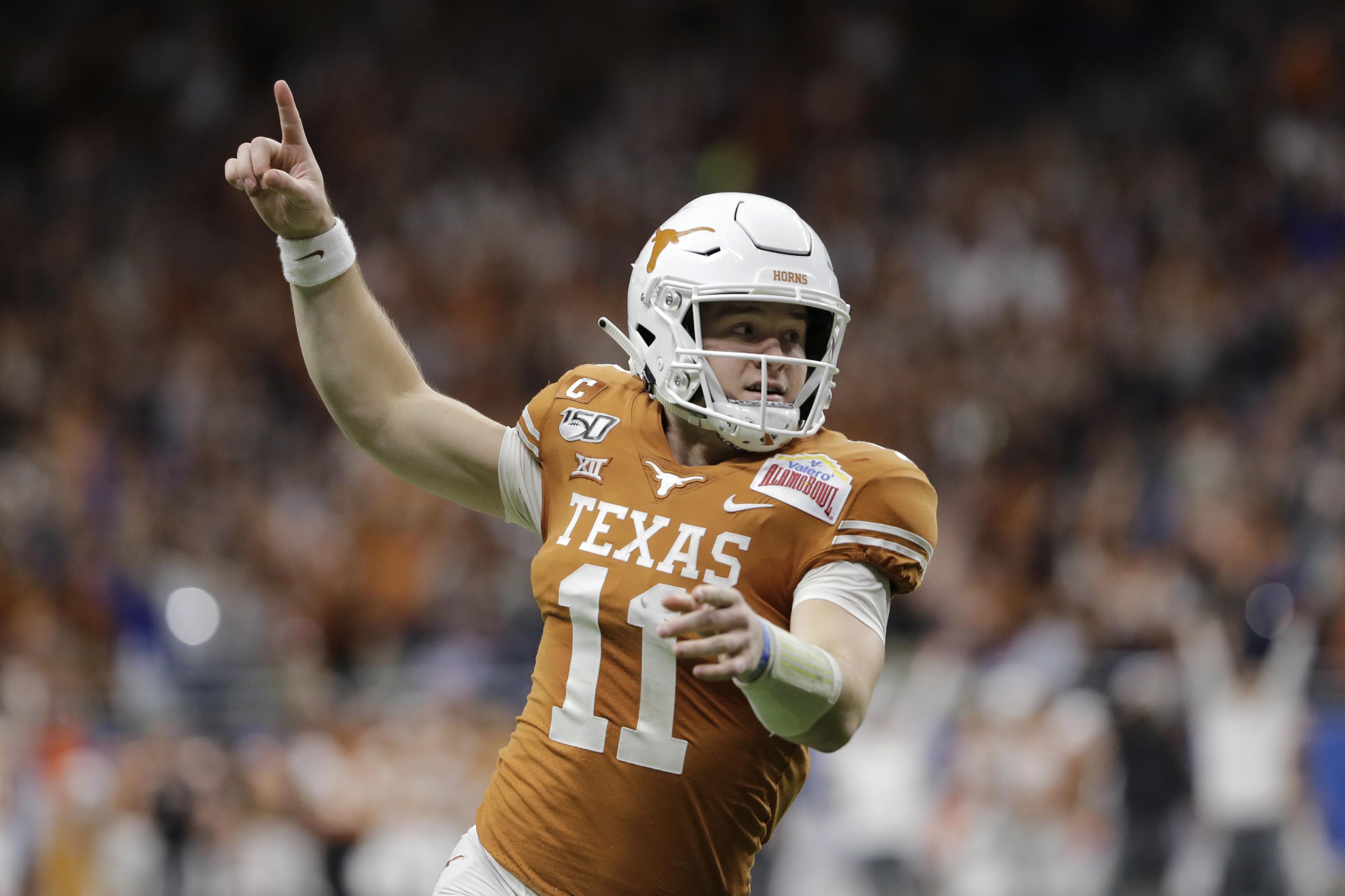 Texas QB Sam Ehlinger focusing on fundraiser, routine during lockdown