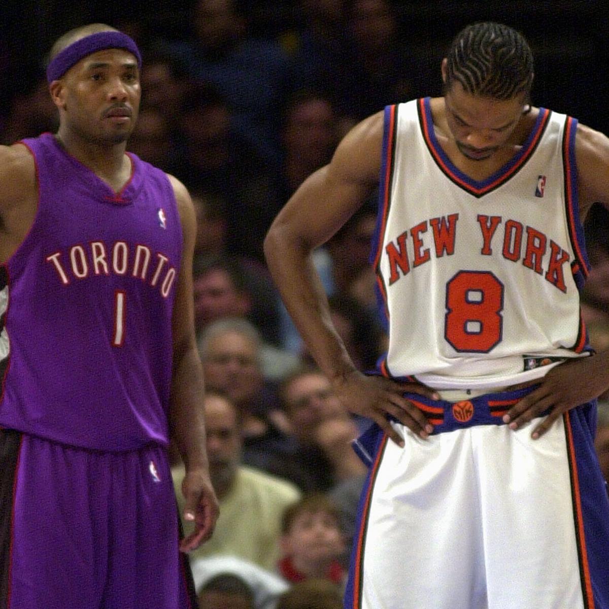 The Knicks Brought Latrell Sprewell Courtside During The Oakley Ban