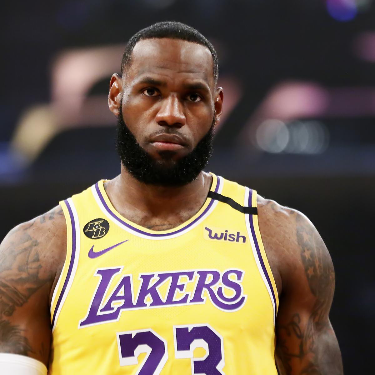 Lakers Lebron James Says He Won T Have Any Closure If Nba Cancels Season Bleacher Report Latest News Videos And Highlights