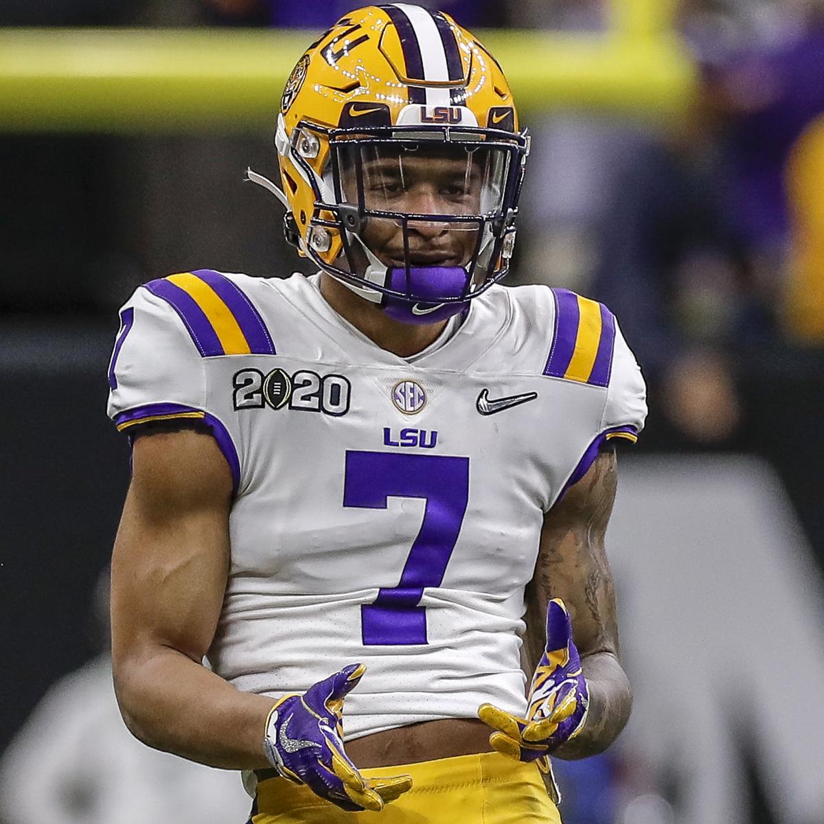 Video LSU Safety Grant Delpit Runs 4.39 40 at Pro Day Ahead of 2020