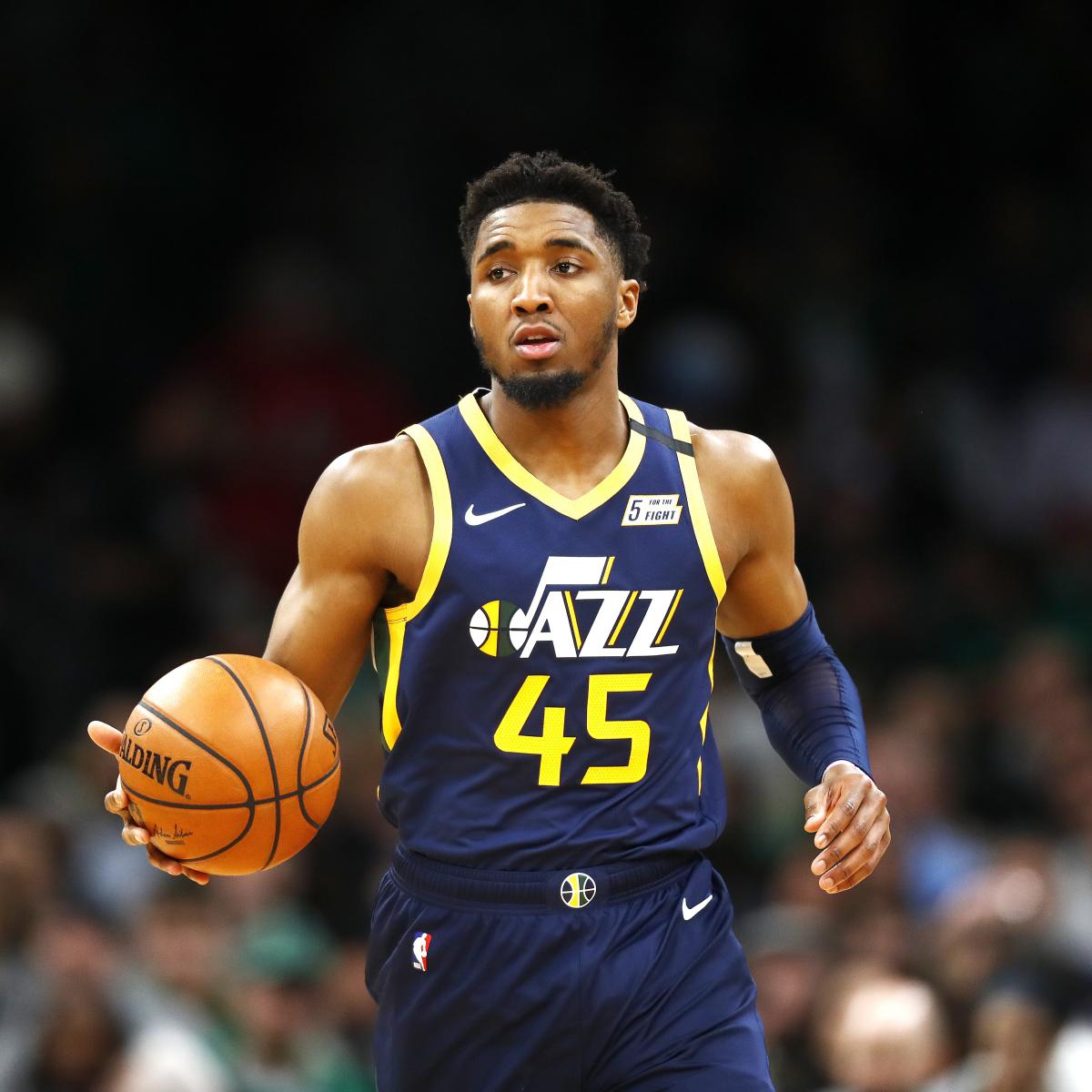 Jazz's Donovan Mitchell Previews 2nd Signature Shoe with Adidas on NBA ...