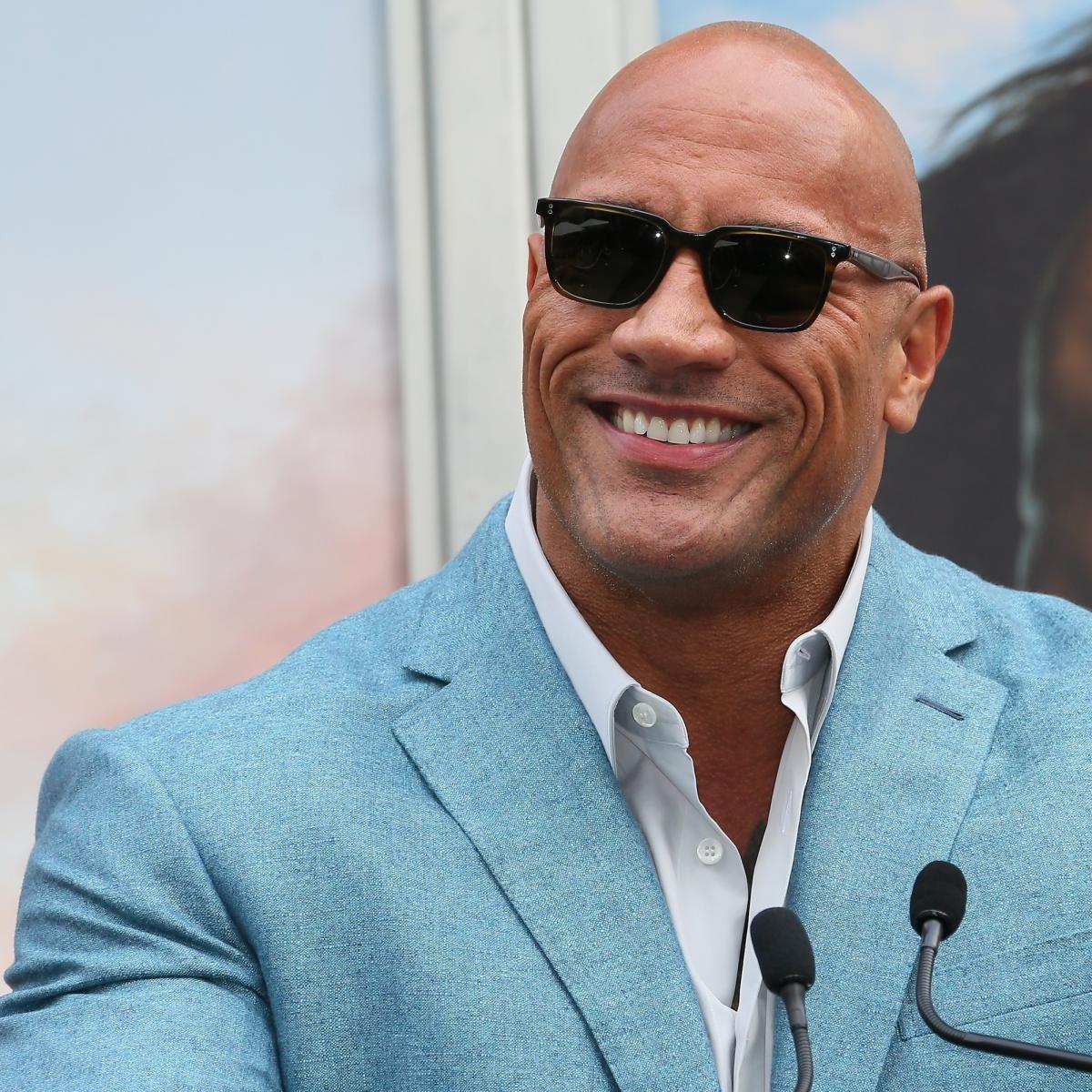 the rock aew