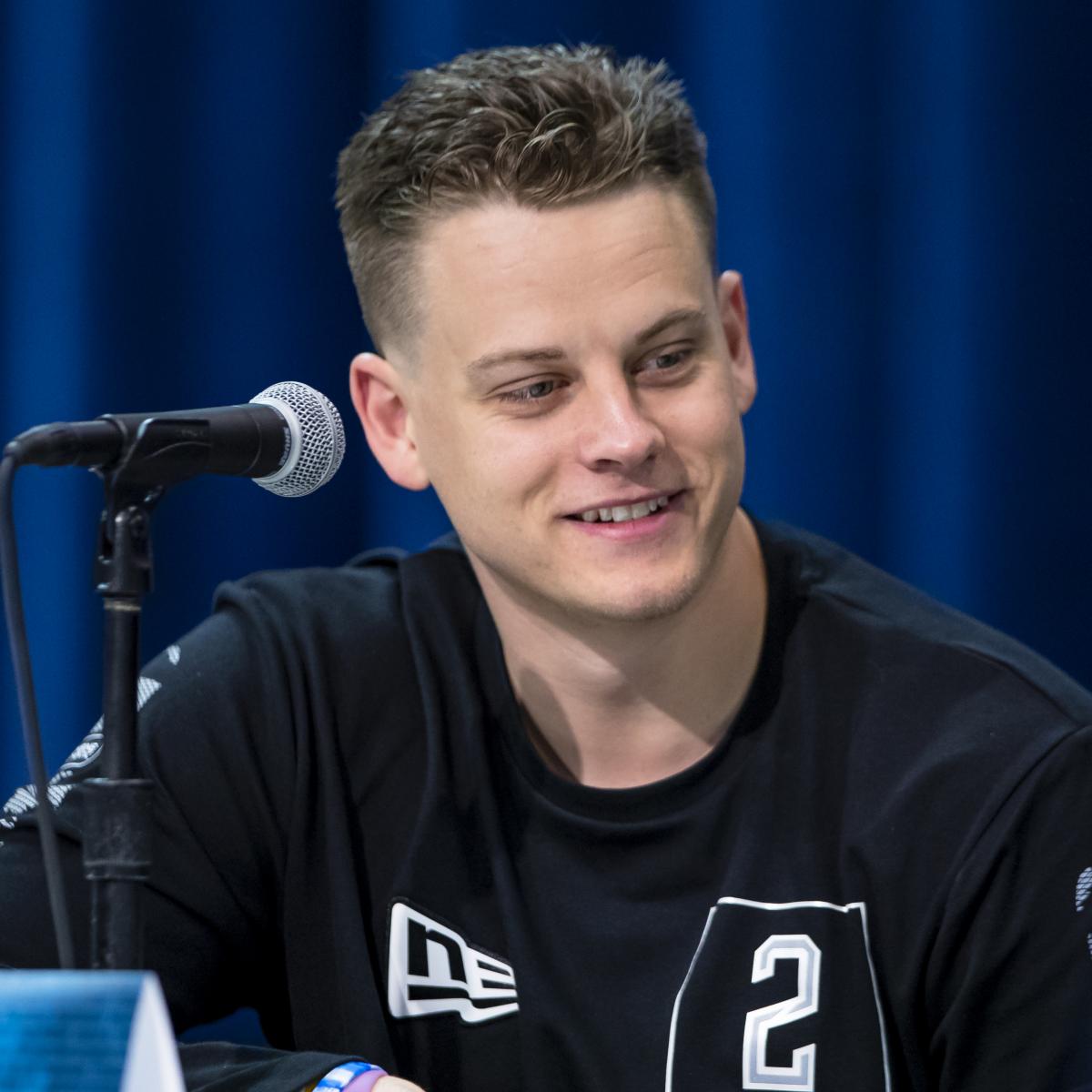 Joe Burrow on NFL Draft 