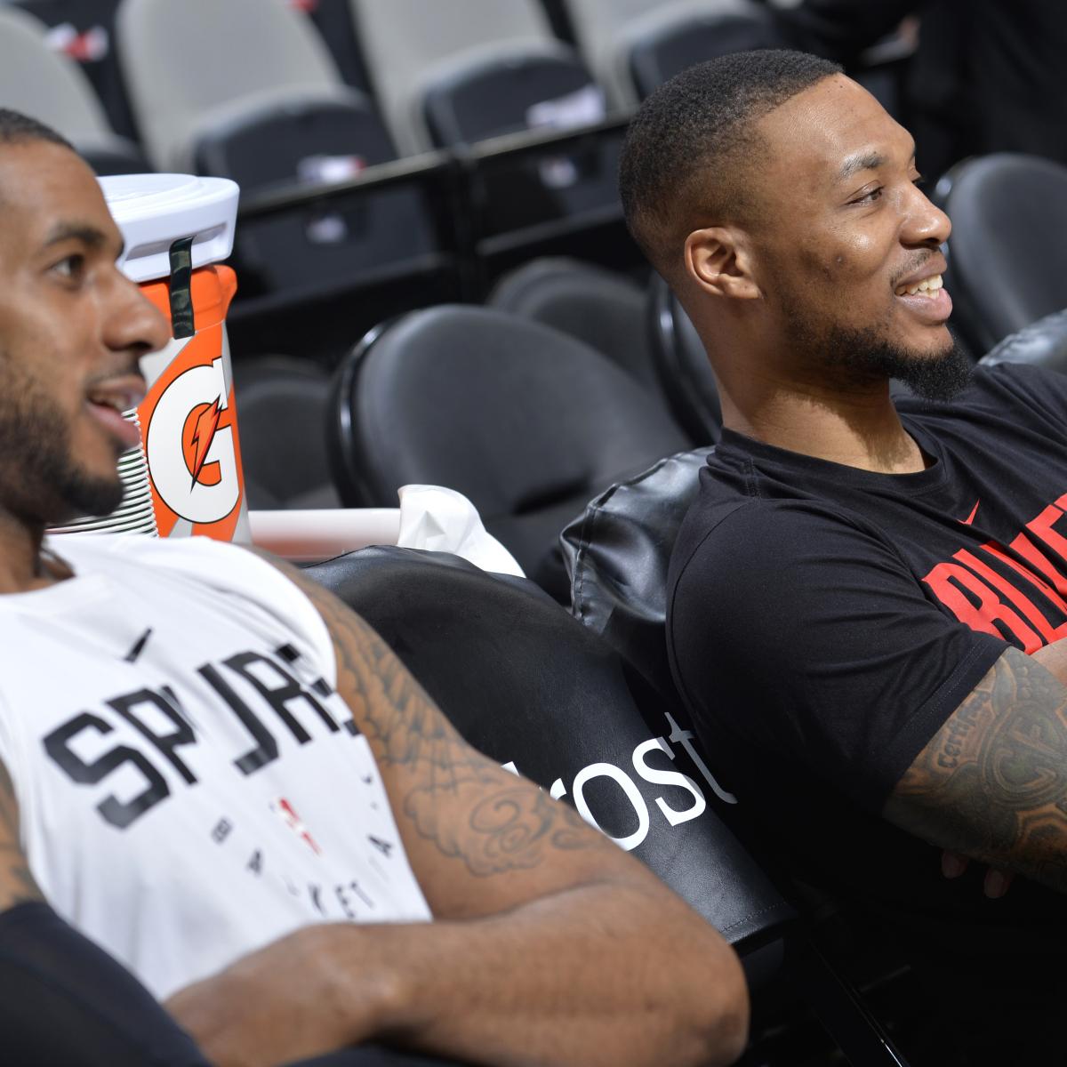 Damian Lillard Wants to Add LaMarcus Aldridge to Blazers ...