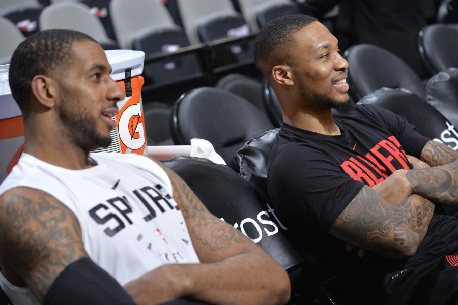 Damian Lillard Wants to Add LaMarcus Aldridge to Blazers; Tweet ...