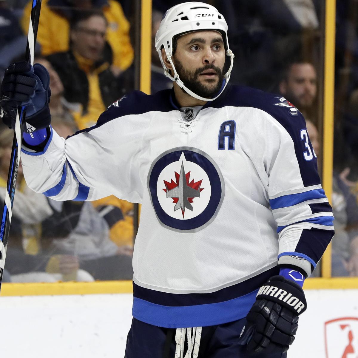 NHLPA grieving Dustin Byfuglien's suspension from Jets