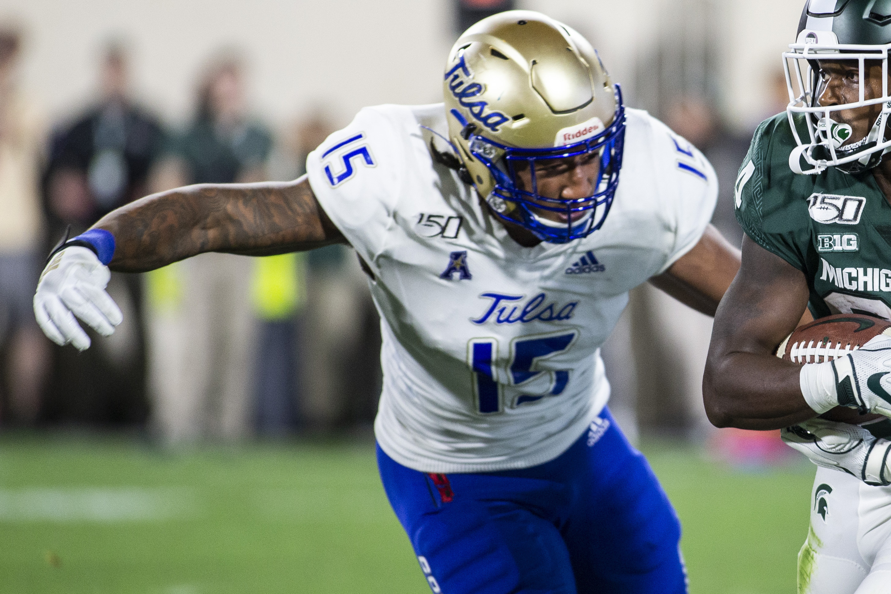 Chicago Bears 2020 Draft Grades: Trevis Gipson, EDGE, Tulsa