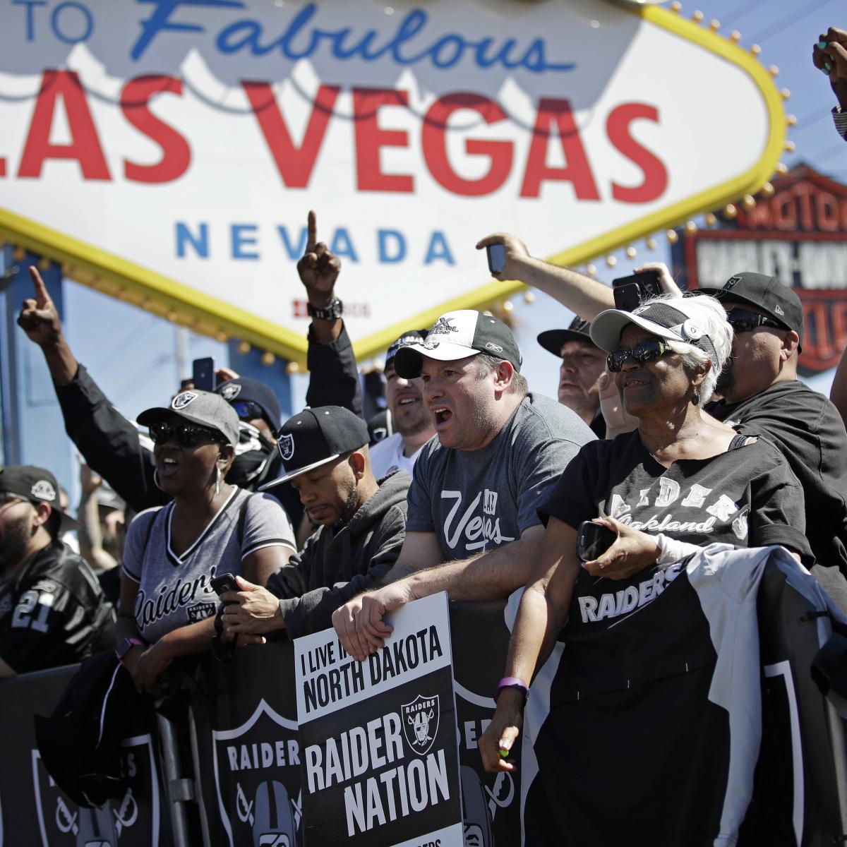 Las Vegas Raiders to Host 2022 NFL Draft After COVID-19 Forced Virtual