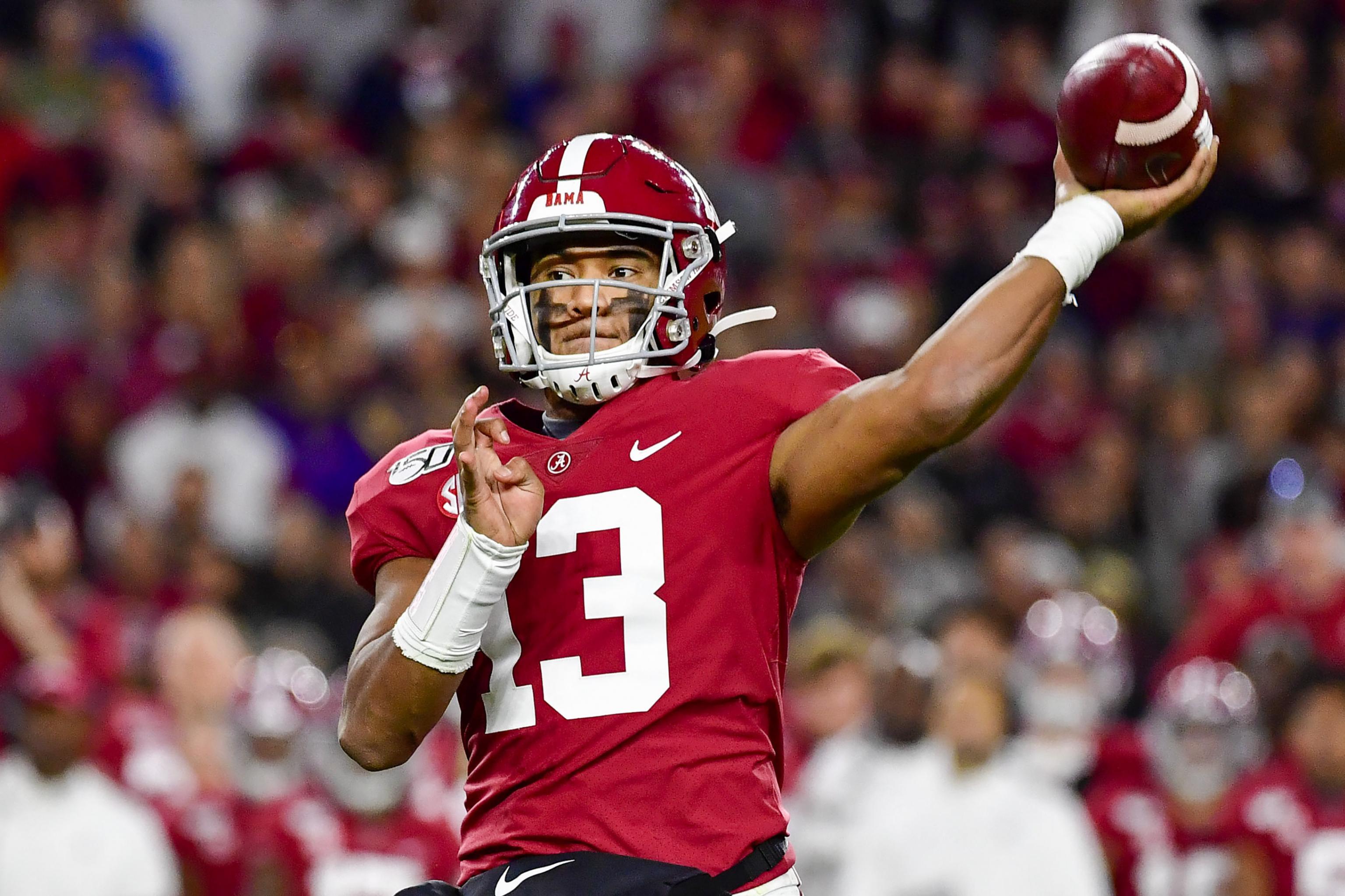 Finally, another left-handed NFL quarterback: Tua Tagovailoa