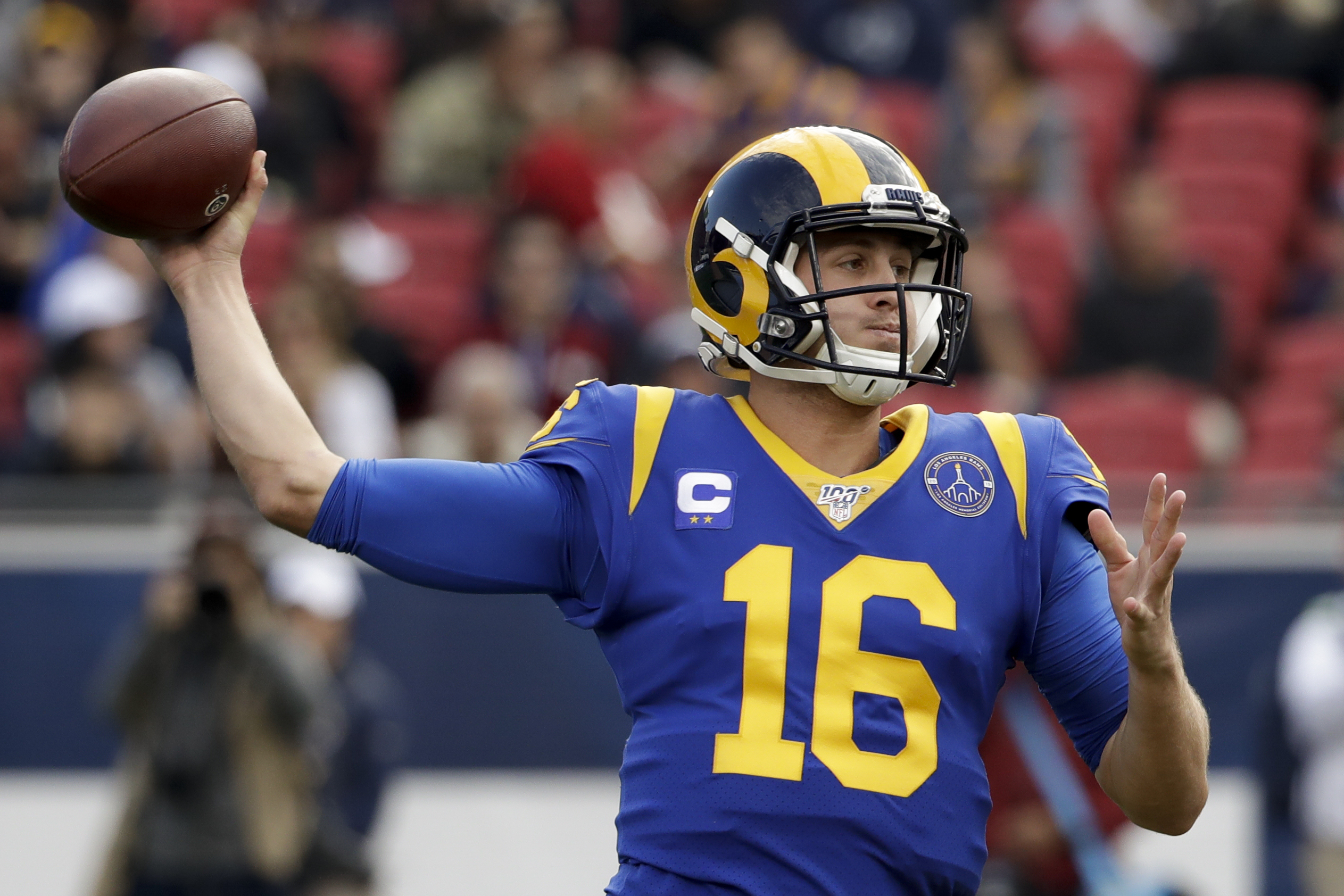 Rams Restructure Jared Goff's Contract