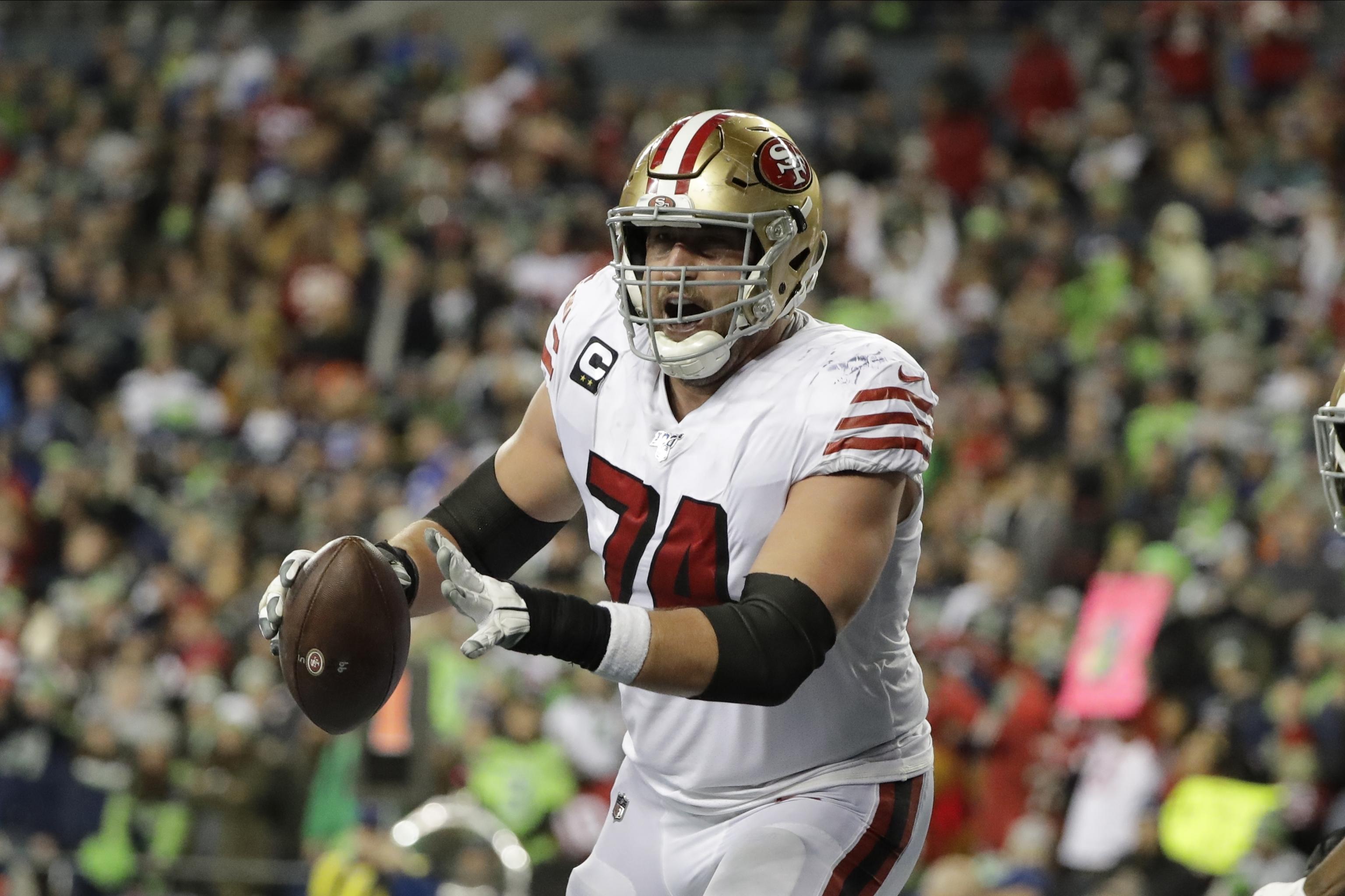 49ers Day 2 NFL draft picks to be announced by Joe Staley