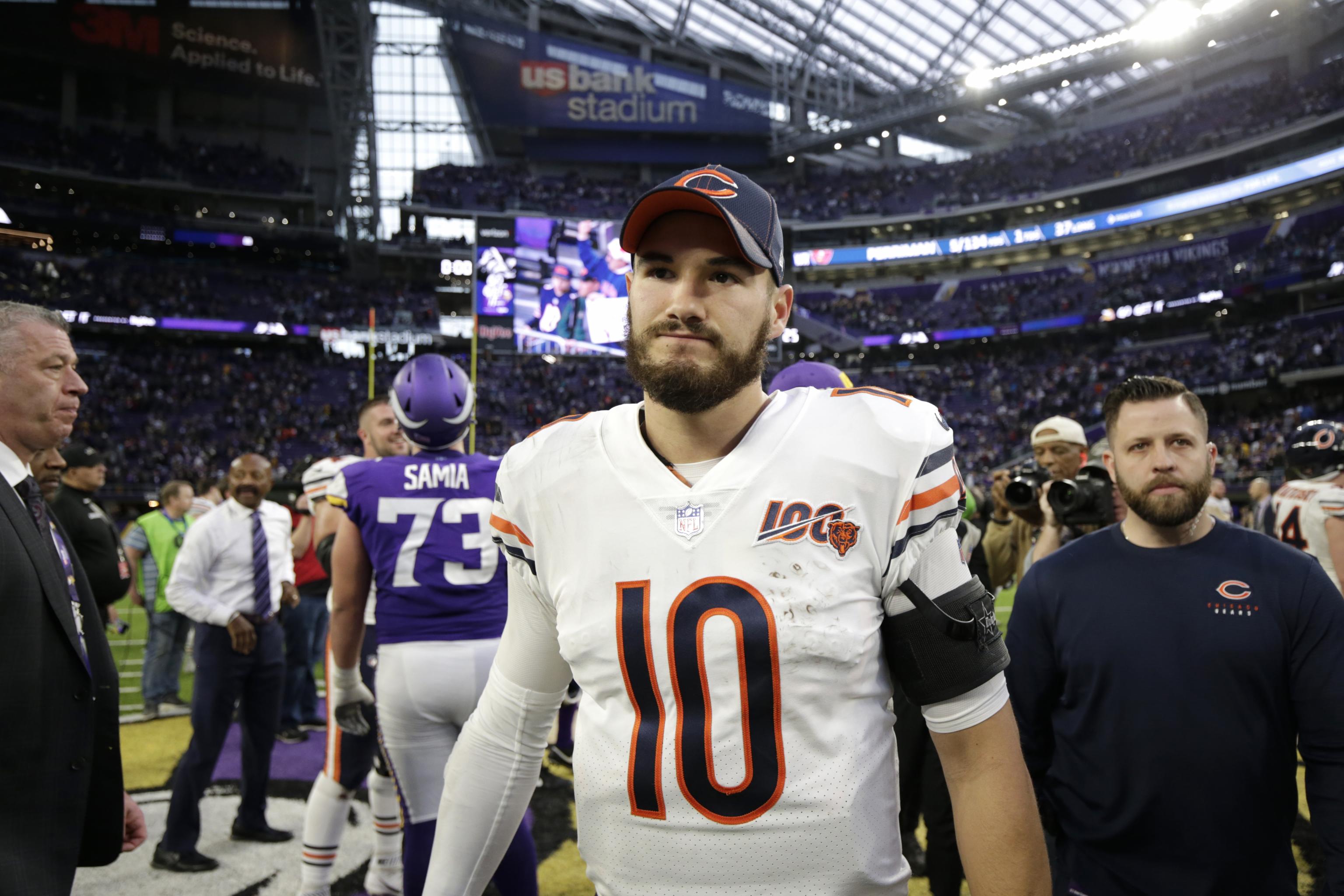 Chicago Bears open up future not picking up Mitchell Trubisky's option