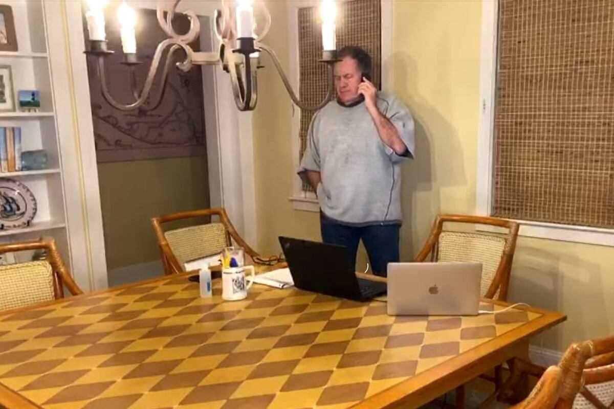 Bill Belichick Gives Scouting Report on His Dog Nike After 2020 NFL