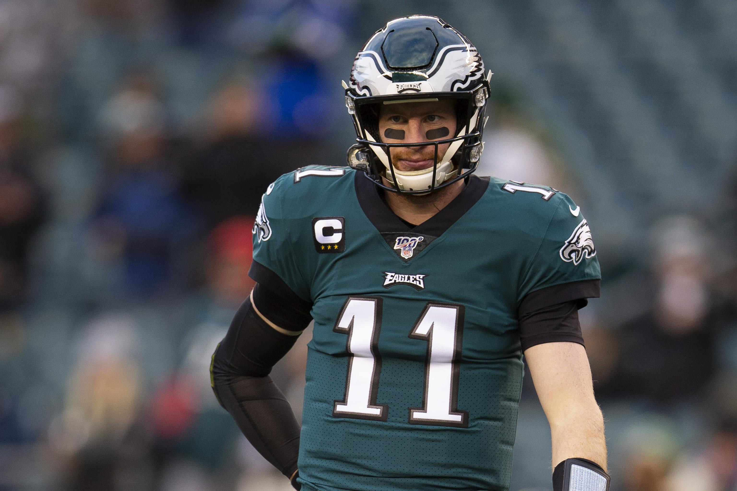 Philadelphia Eagles QB Carson Wentz married over the weekend