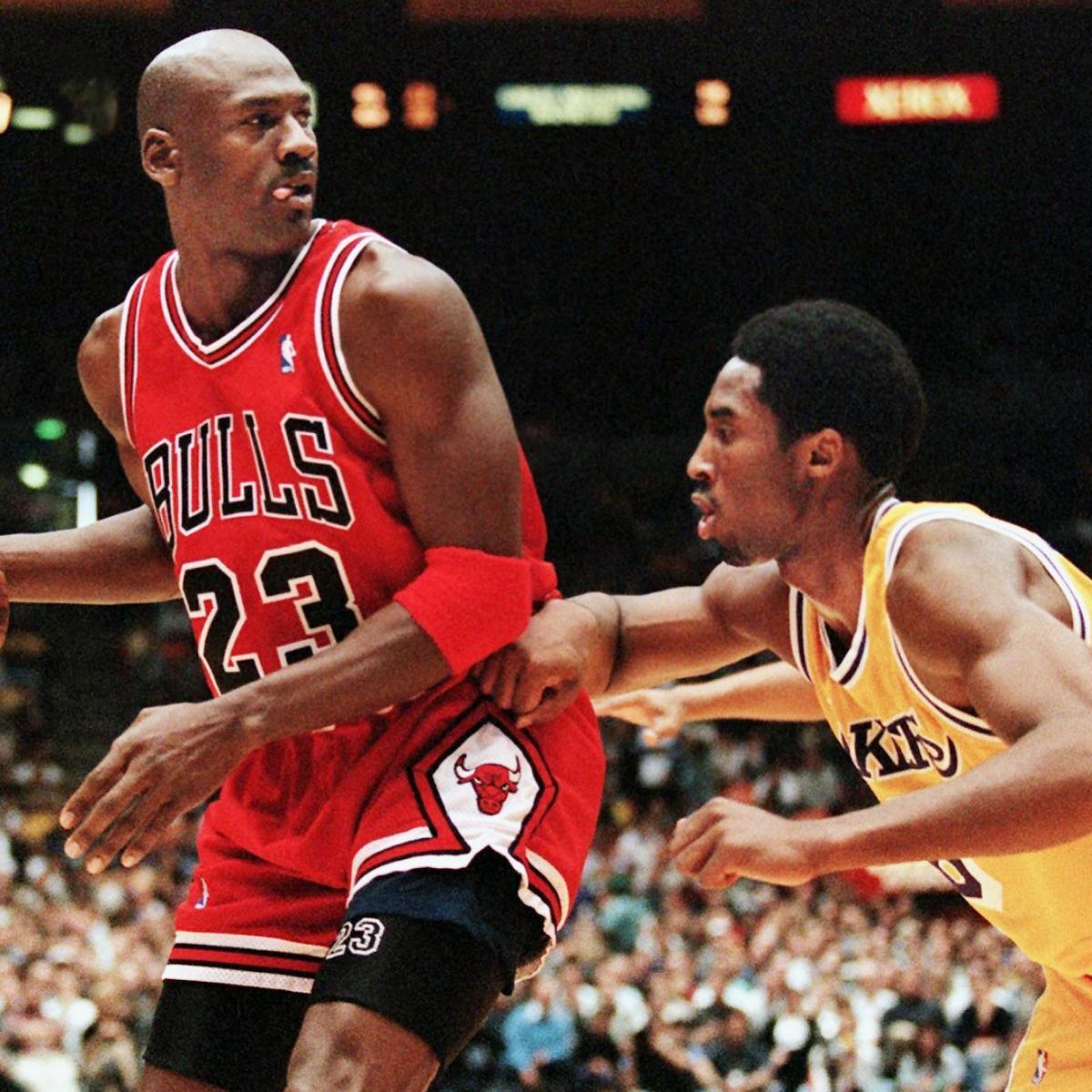 Bleacher Report - Kobe Bryant vs. Michael Jordan Two of the best scorers  the game has ever seen.