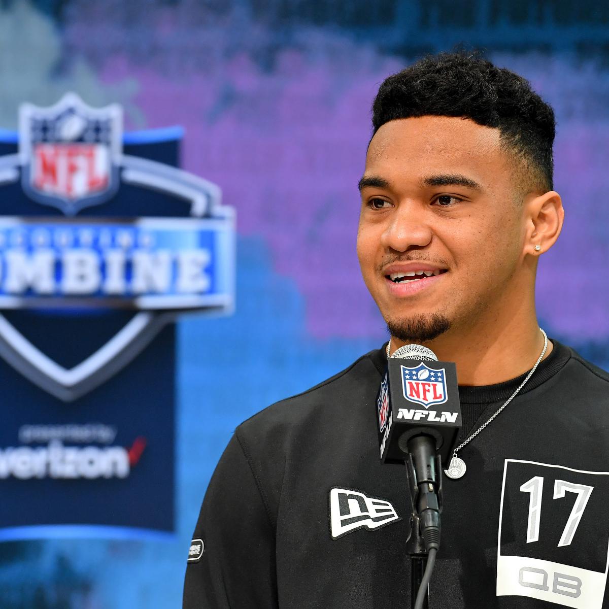Look: Tua Tagovailoa Shows Off New No. 1 Dolphins Jersey on Twitter ...
