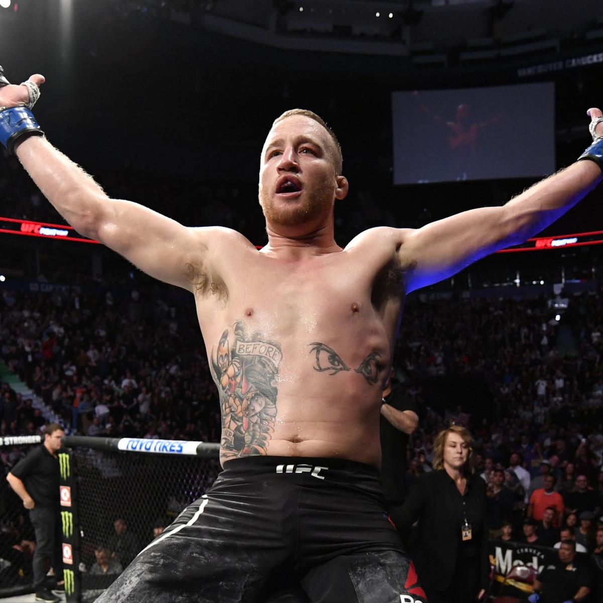 Justin Gaethje Hopes Tony Ferguson Breaks His Nose at UFC ...