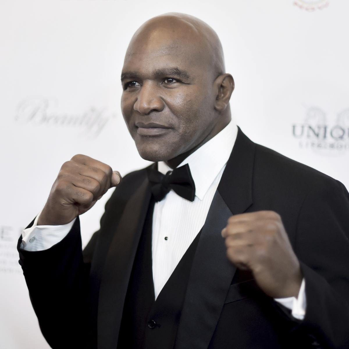 57YearOld Evander Holyfield Announces Boxing Comeback Amid Tyson Buzz