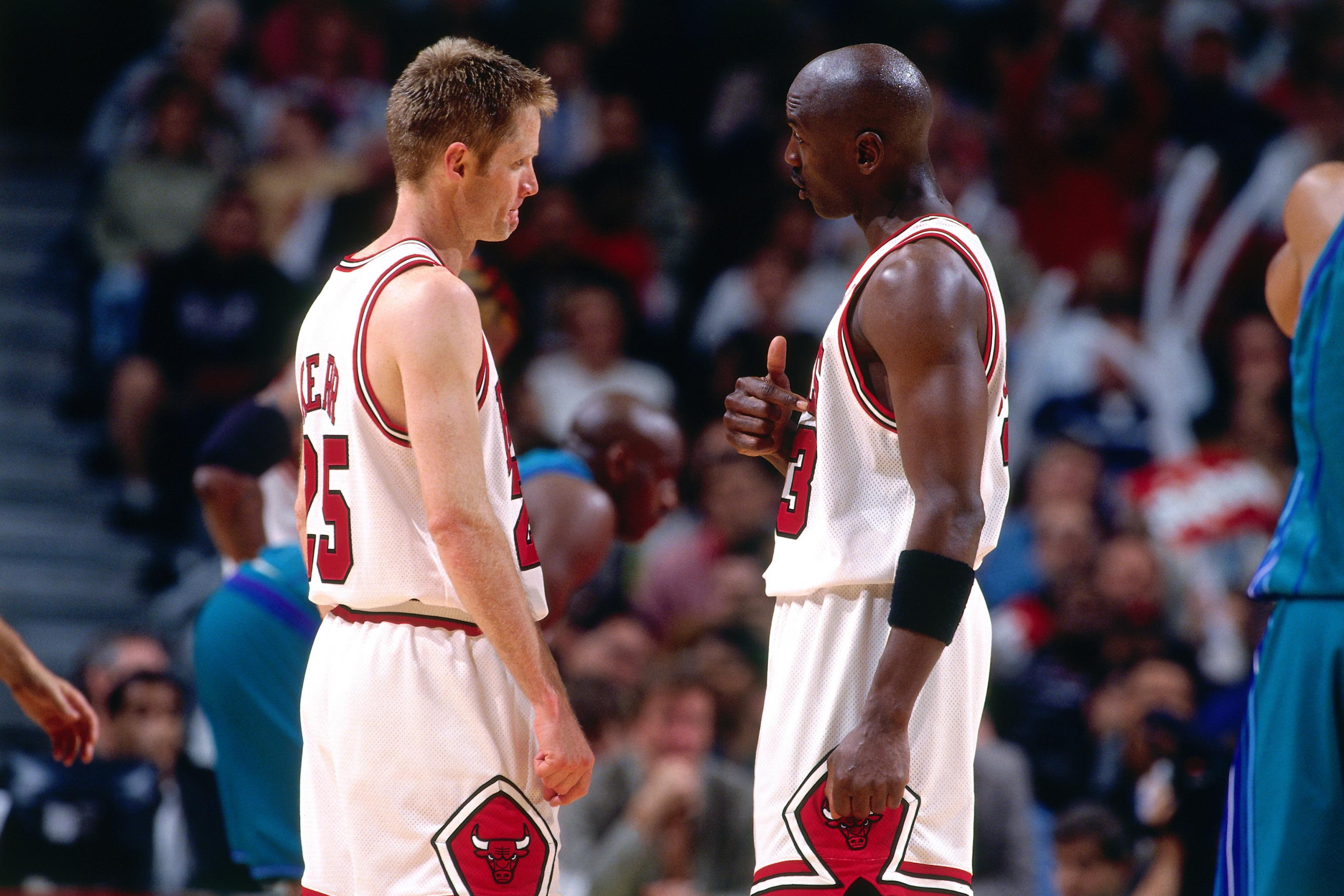 Steve Kerr Says He S Not Proud Of Scuffle With Michael Jordan At Bulls Practice Bleacher Report Latest News Videos And Highlights