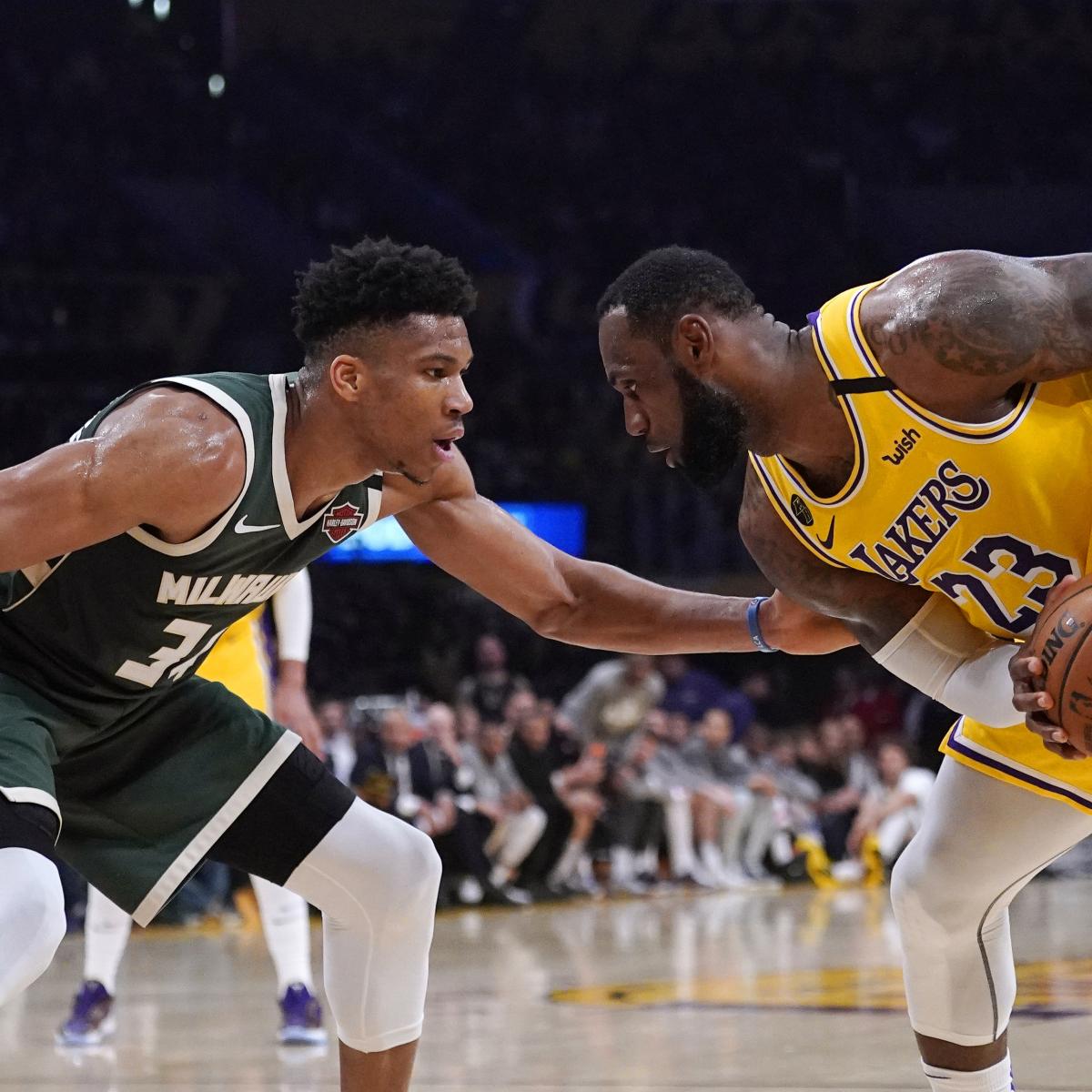 LeBron, Lakers vs. Giannis, Bucks Set for 2020 NBA 2K Sim ...