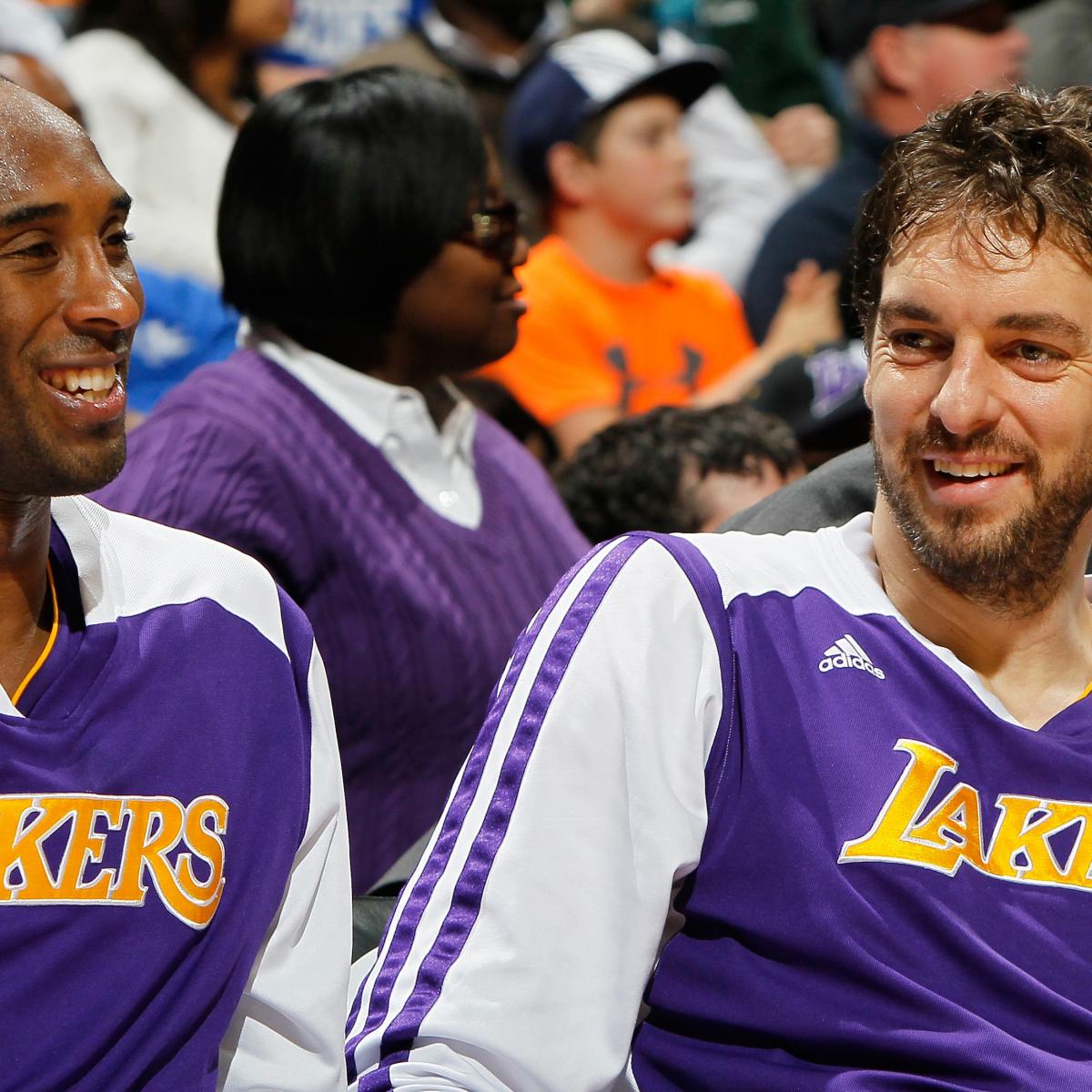 Pau Gasol 'Got Really Emotional' Rewatching Kobe Bryant in 2010 NBA