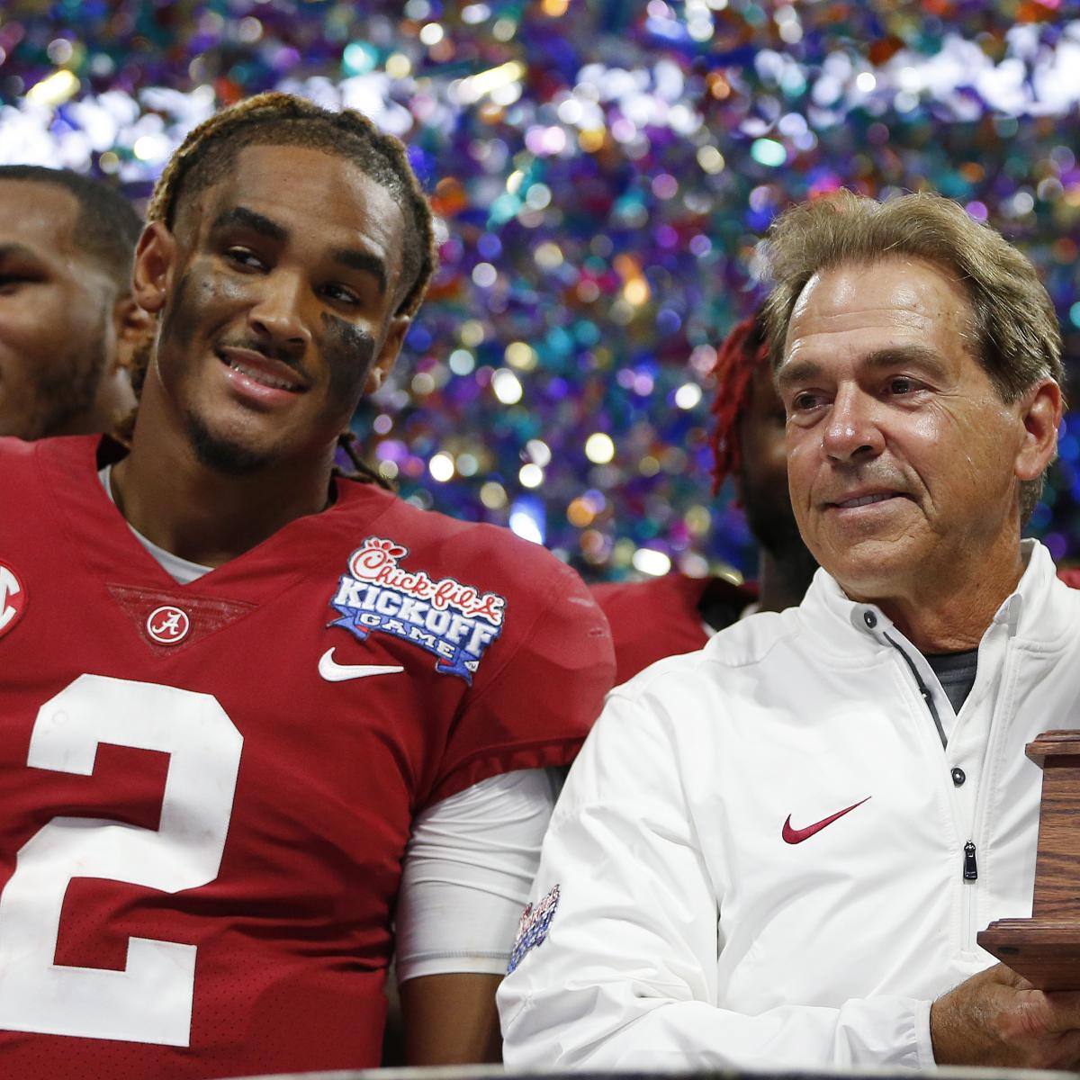 Philadelphia is going to fall in love with Jalen Hurts per Nick Saban