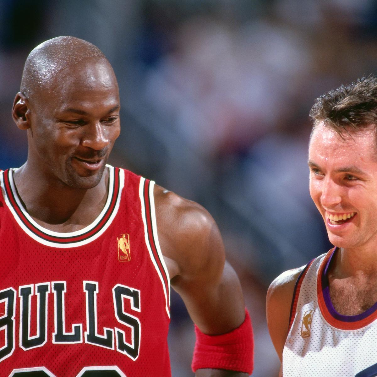 Steve Nash Once Asked Michael Jordan for His Shoes During '96 Bulls vs. Suns Game | Bleacher Report | Latest News, Videos Highlights