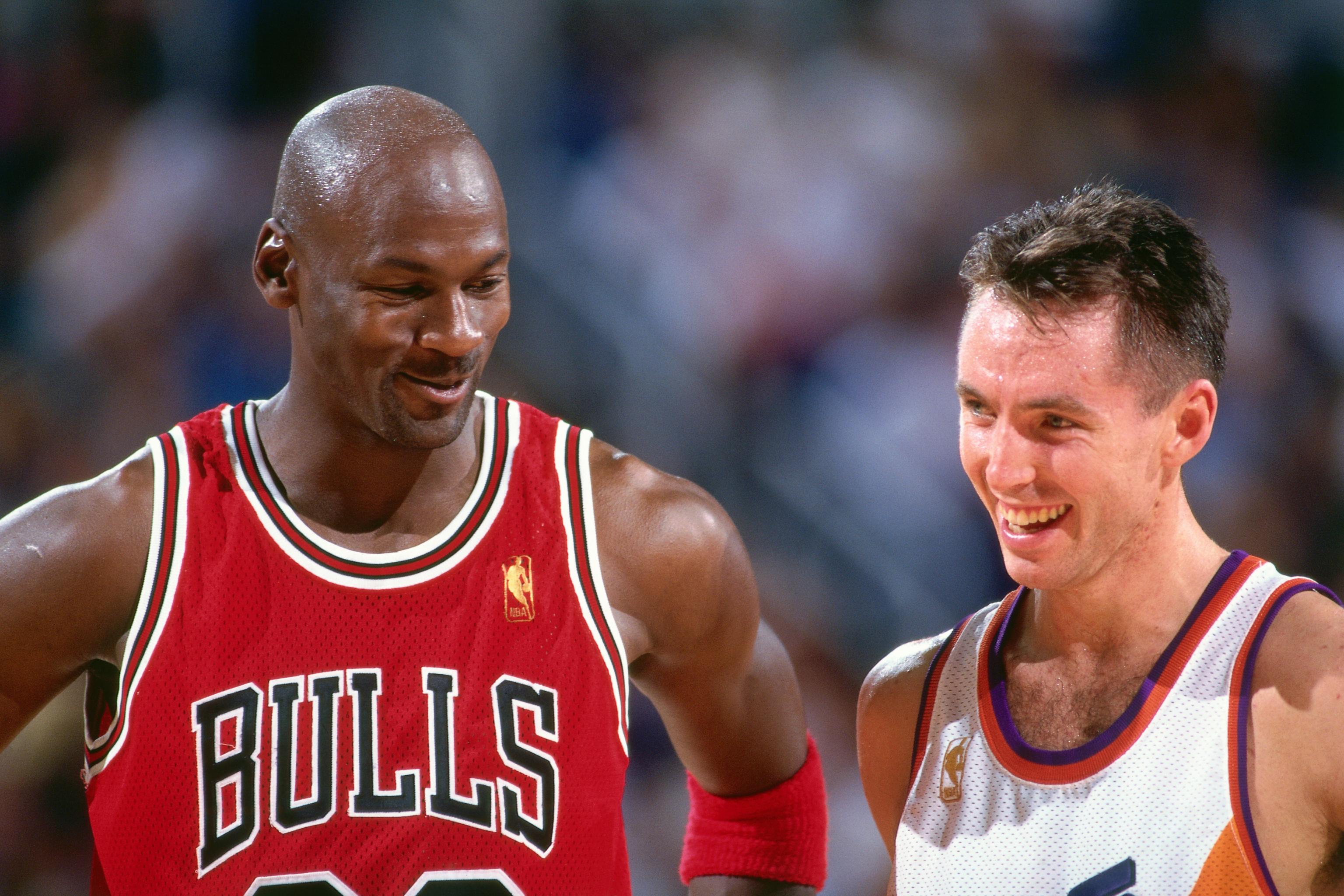 Steve Nash remembers asking Michael Jordan for his sneakers during a game  in 1996
