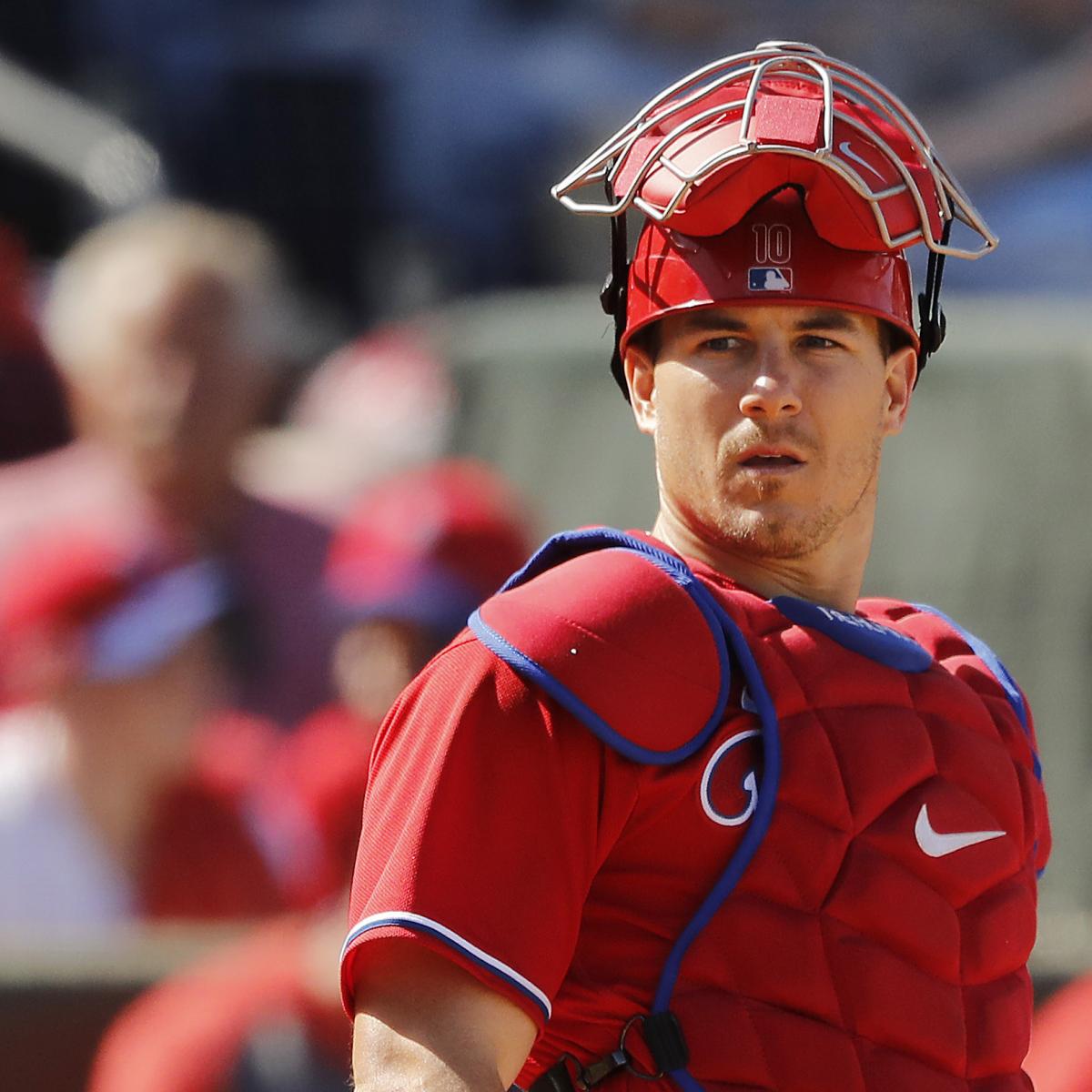 Phillies All-Star Catcher J.T. Realmuto Catcher's Gear