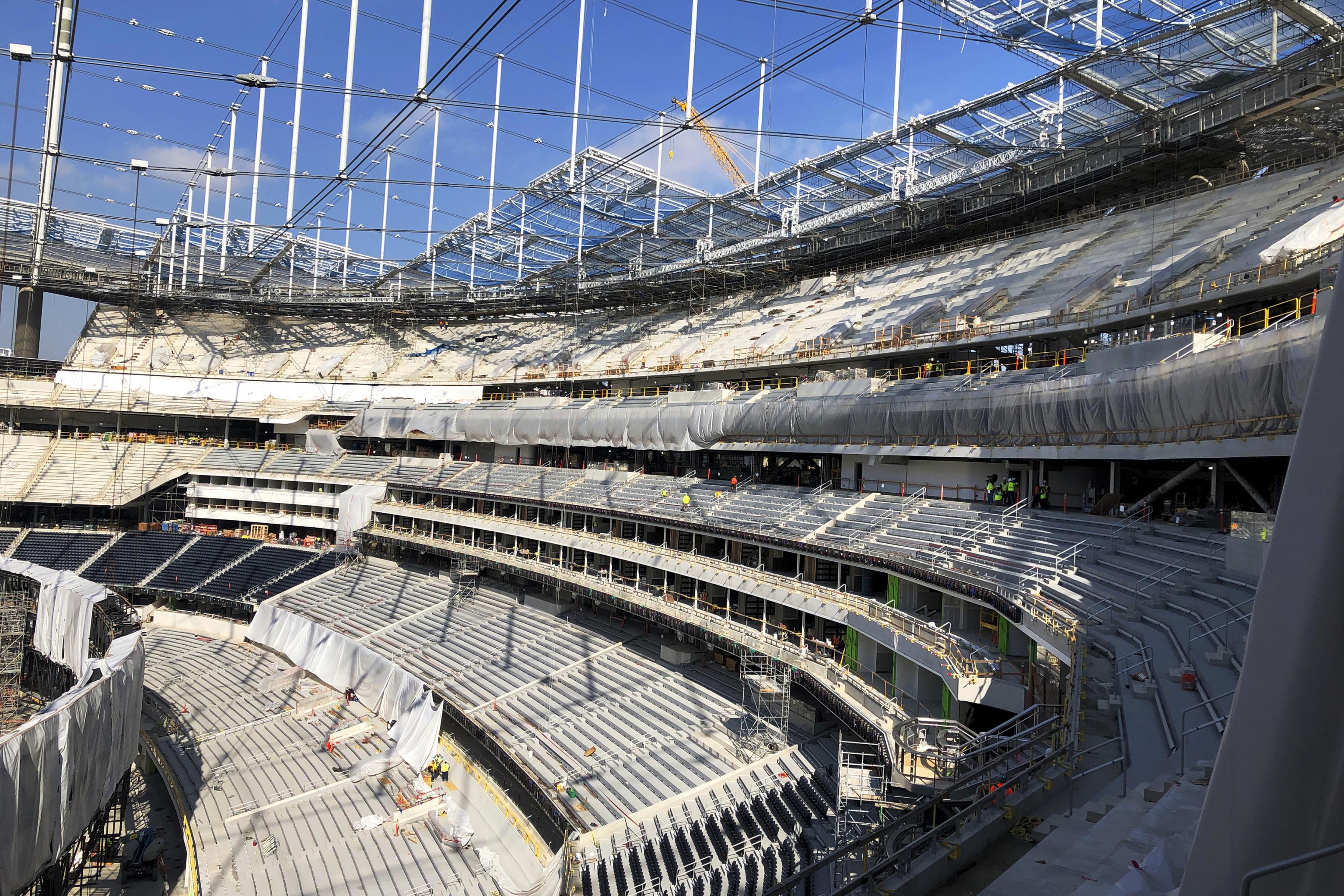 Rams Video: SoFi Stadium Construction Updates, Including