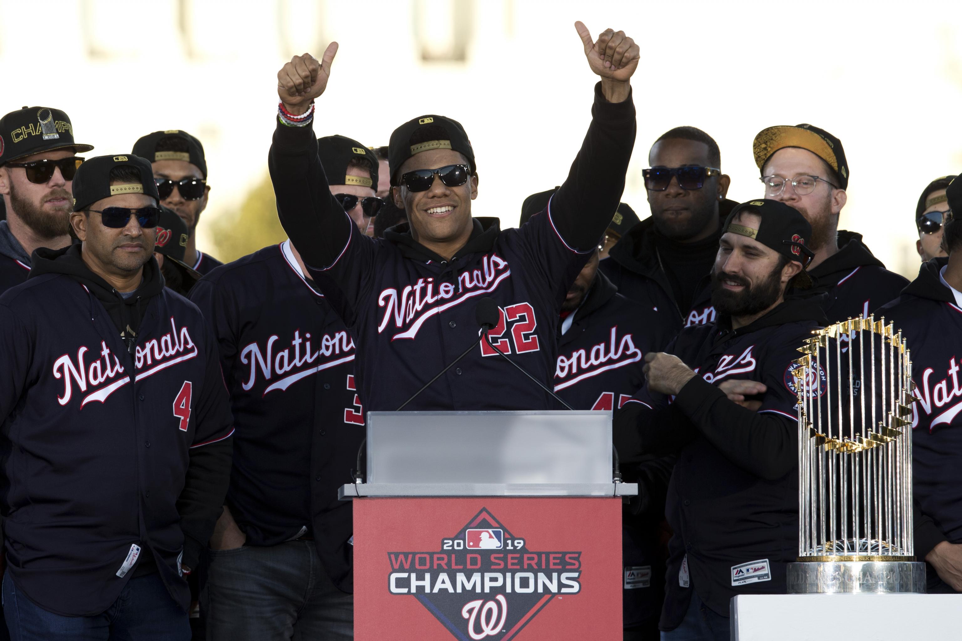 Nats unveil 2019 World Series Championship rings in virtual celebration
