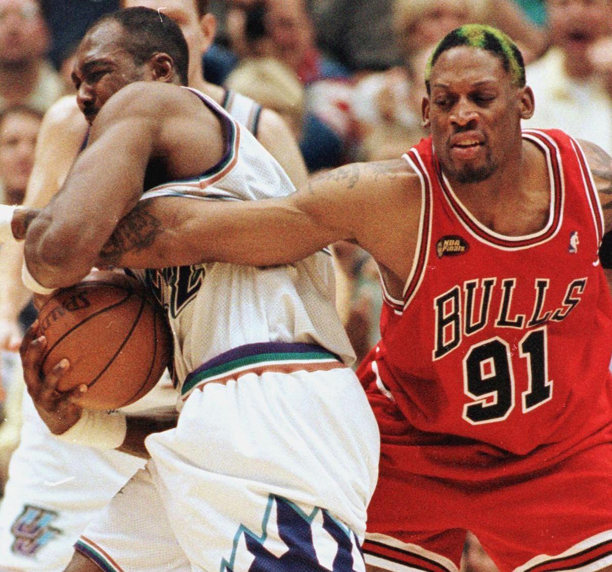 Dennis Rodman skipped NBA Finals practice to appear in WCW - Sports  Illustrated