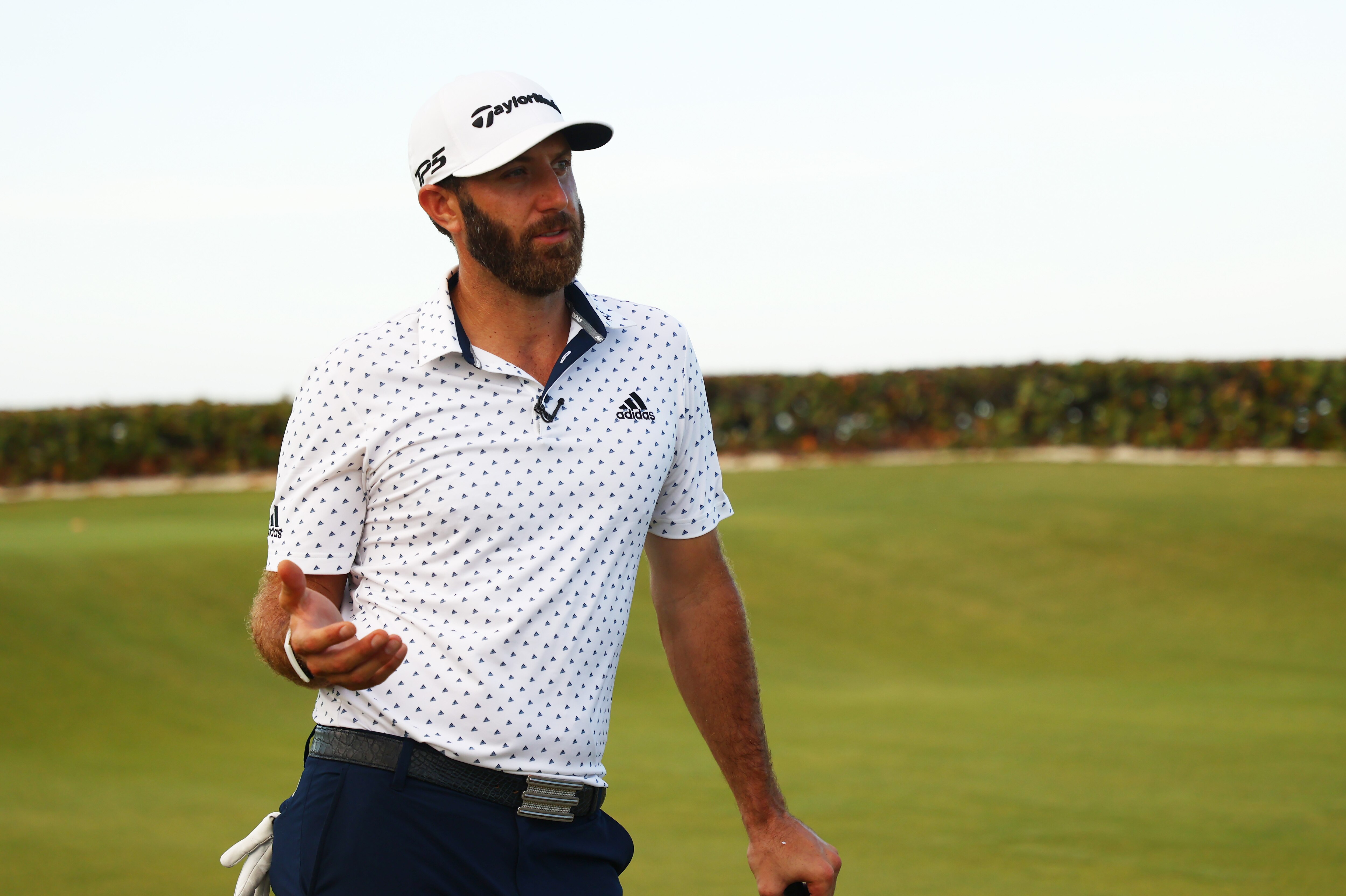 golf dustin johnson