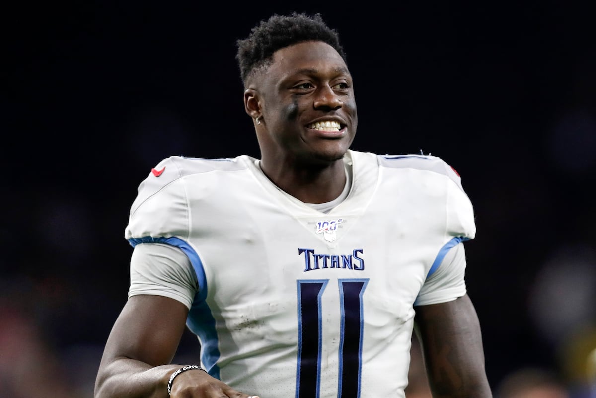 Titans WR A.J. Brown Says 'Sky Is the Limit' for Him After Breakout