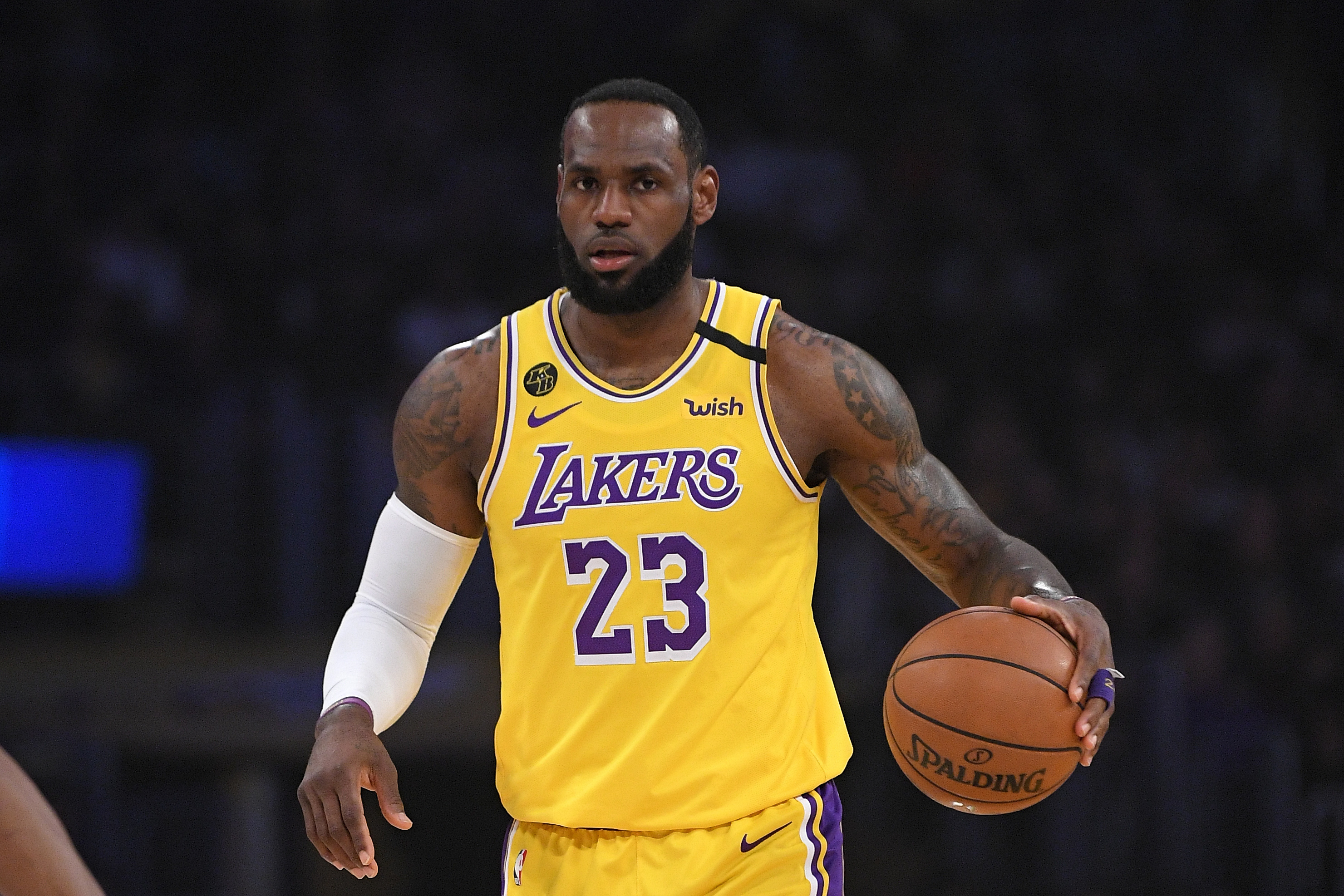 Shams Charania on X: First look: LeBron James will change his