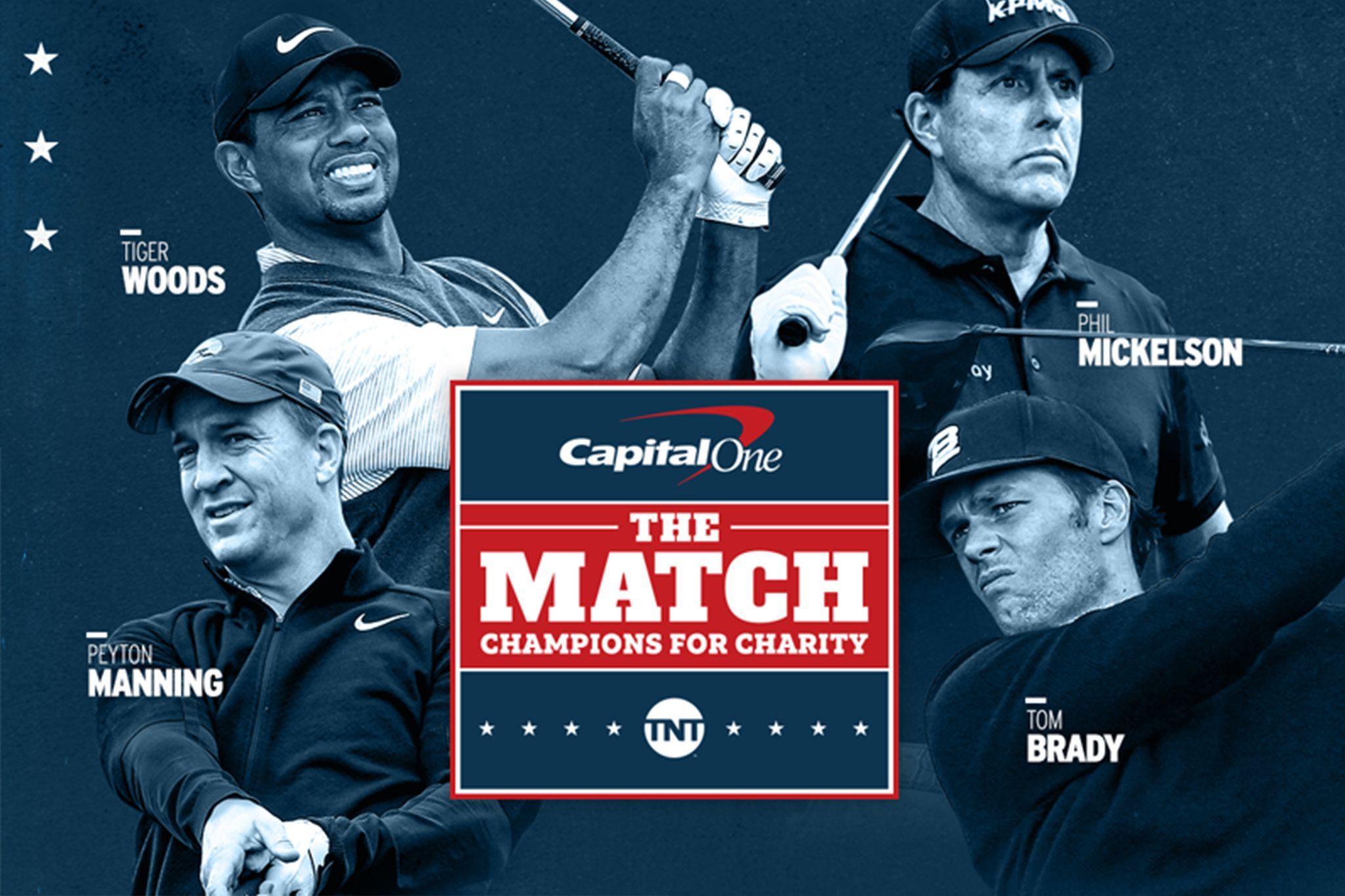 Golf Tnt The Match Stream Charles Barkley Capital One The Match
