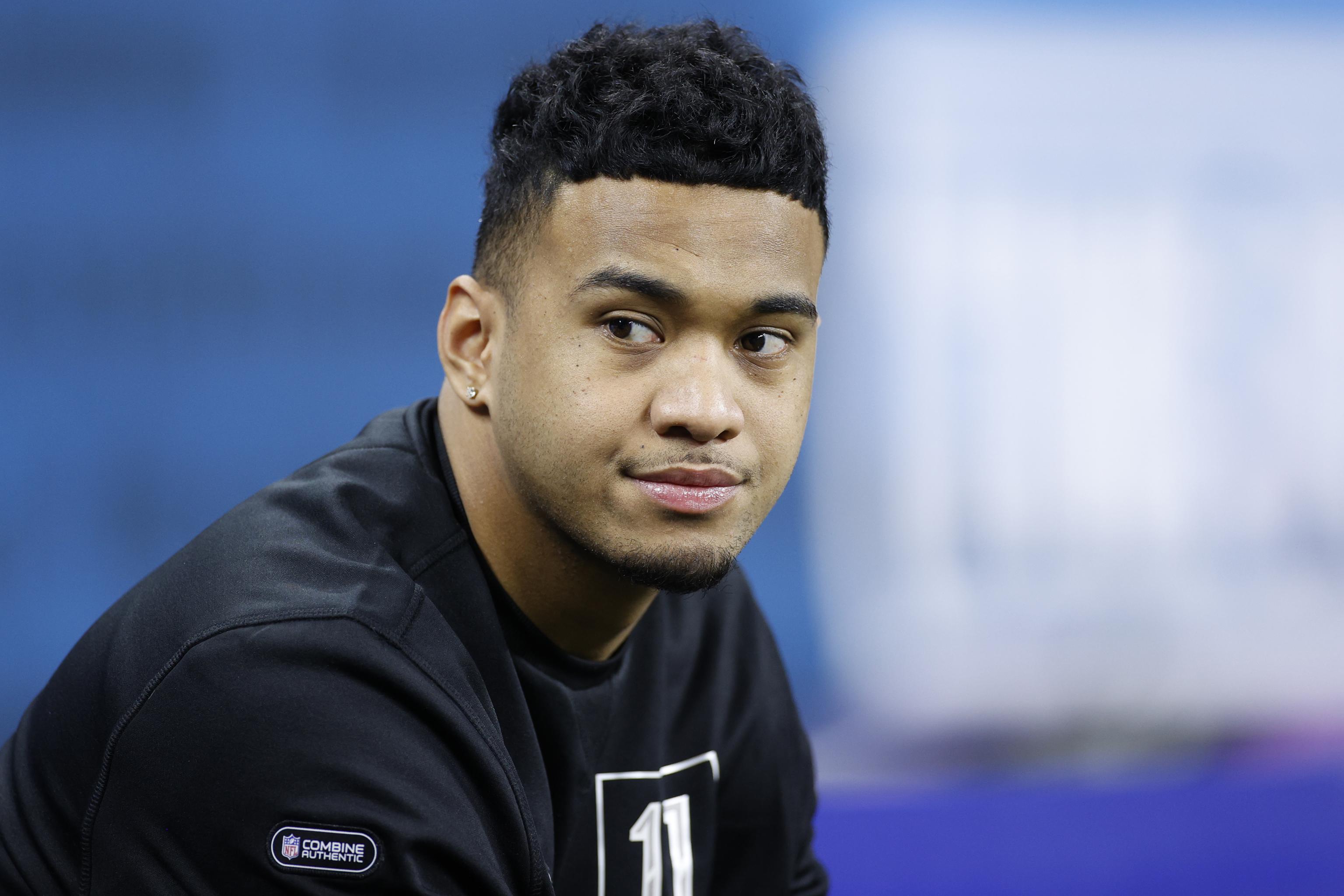 AOL - Rookie QB Tua Tagovailoa gets his first taste of NFL competition  against one of the league's best: Saquon Barkley. Find out who wins when  the two go head to head