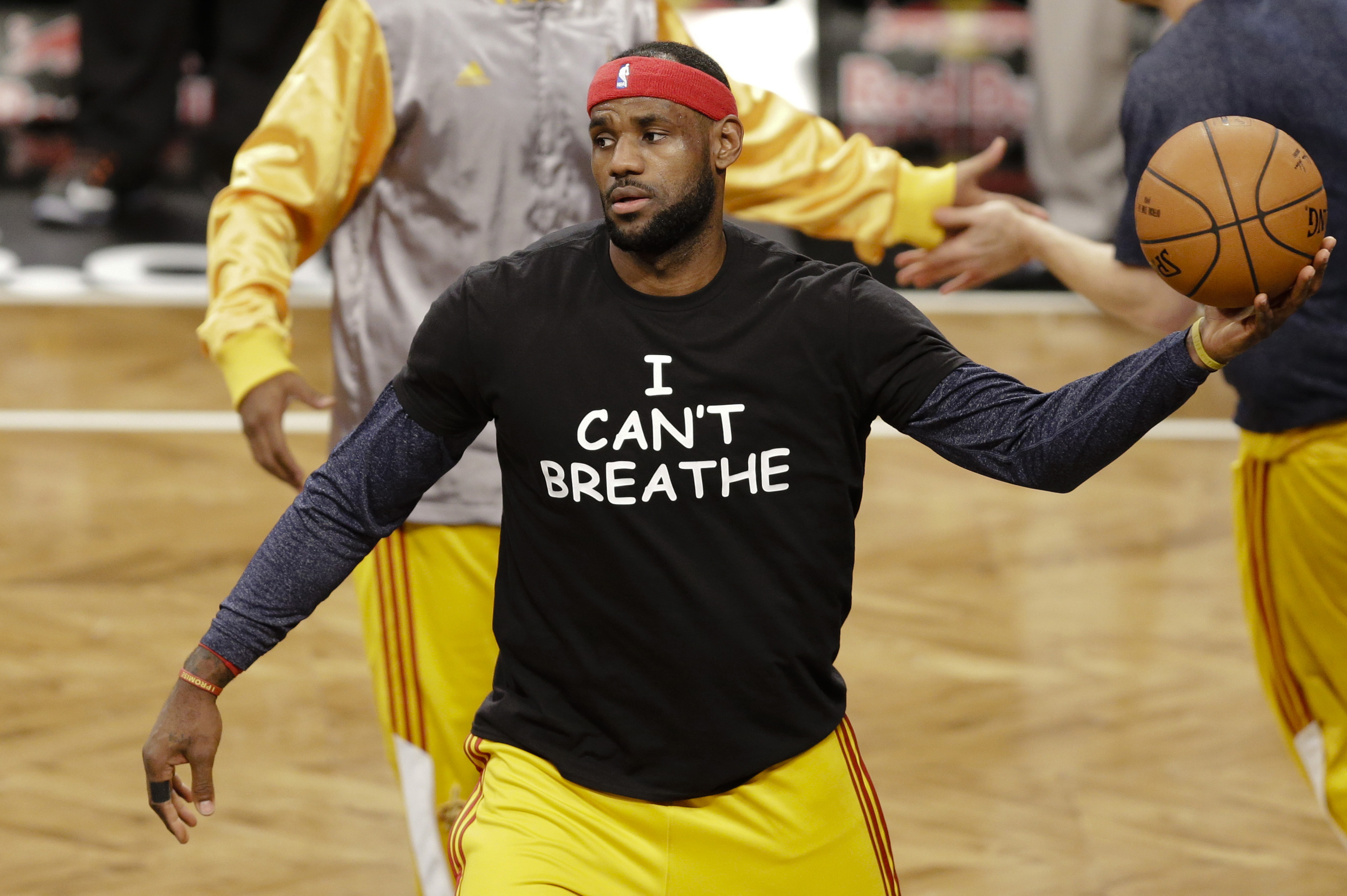 LeBron James Posts Picture of 'I Can't Breathe' Shirt After George Floyd's  Death, News, Scores, Highlights, Stats, and Rumors
