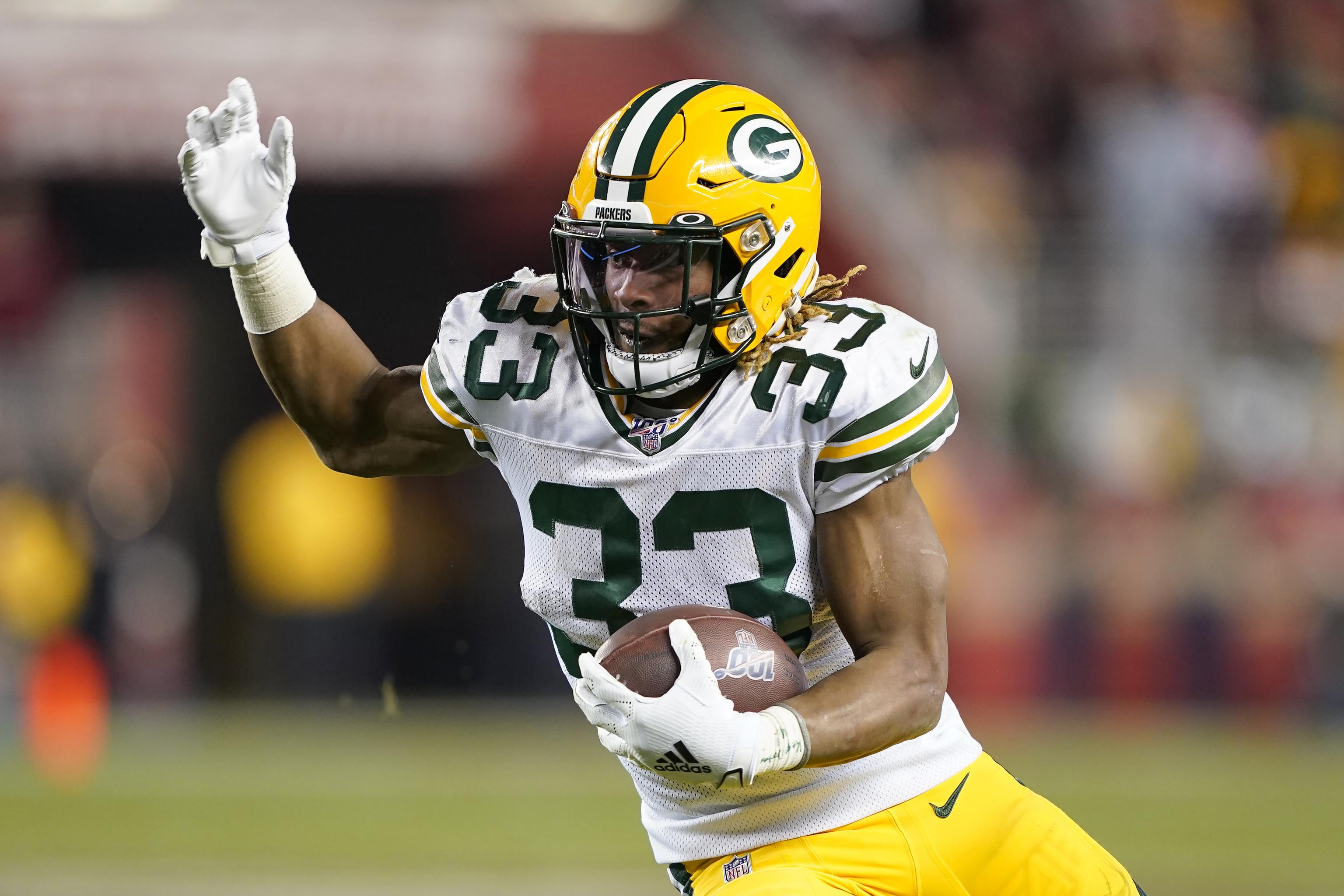 Green Bay star RB Aaron Jones wants to be 'Packer for life' 