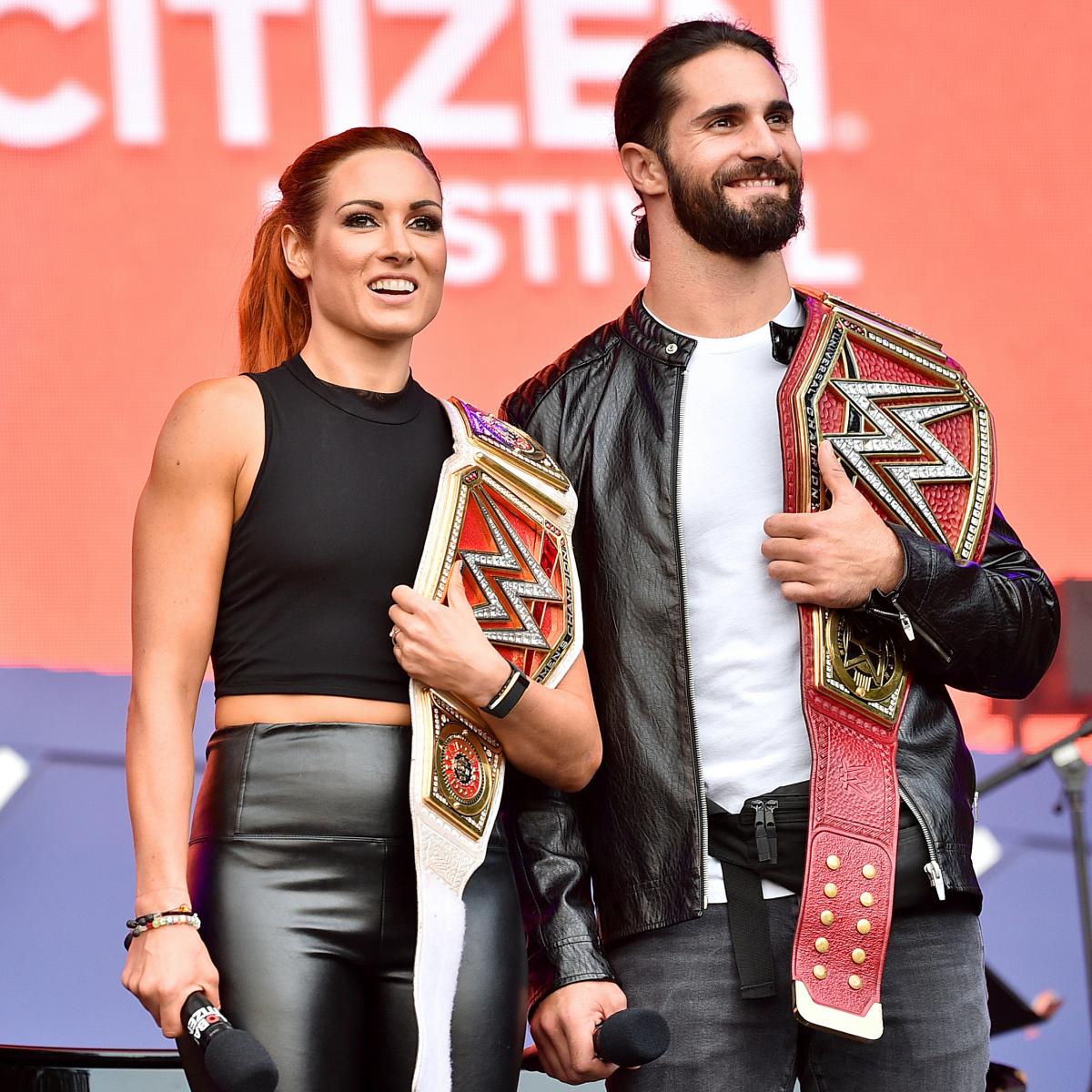 WWE: Becky Lynch, Seth Rollins Announce Birth of First Child in